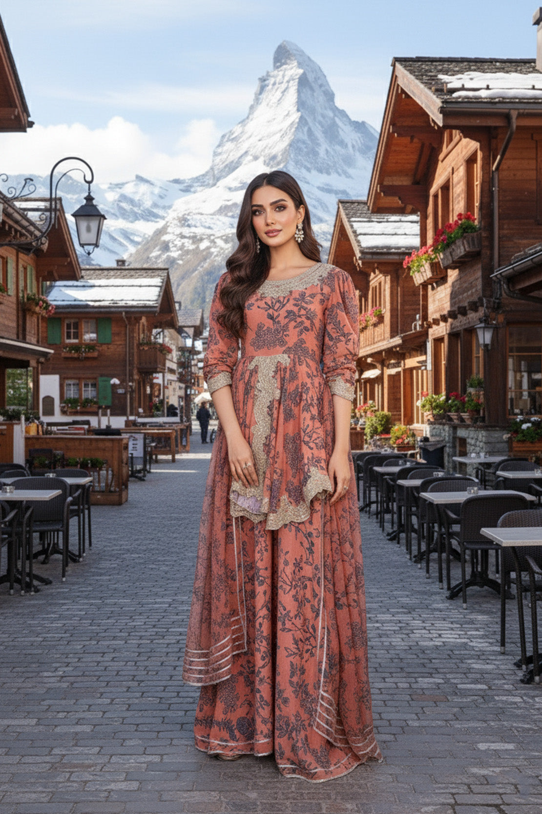 Miya - 3pc Unstitched Luxury