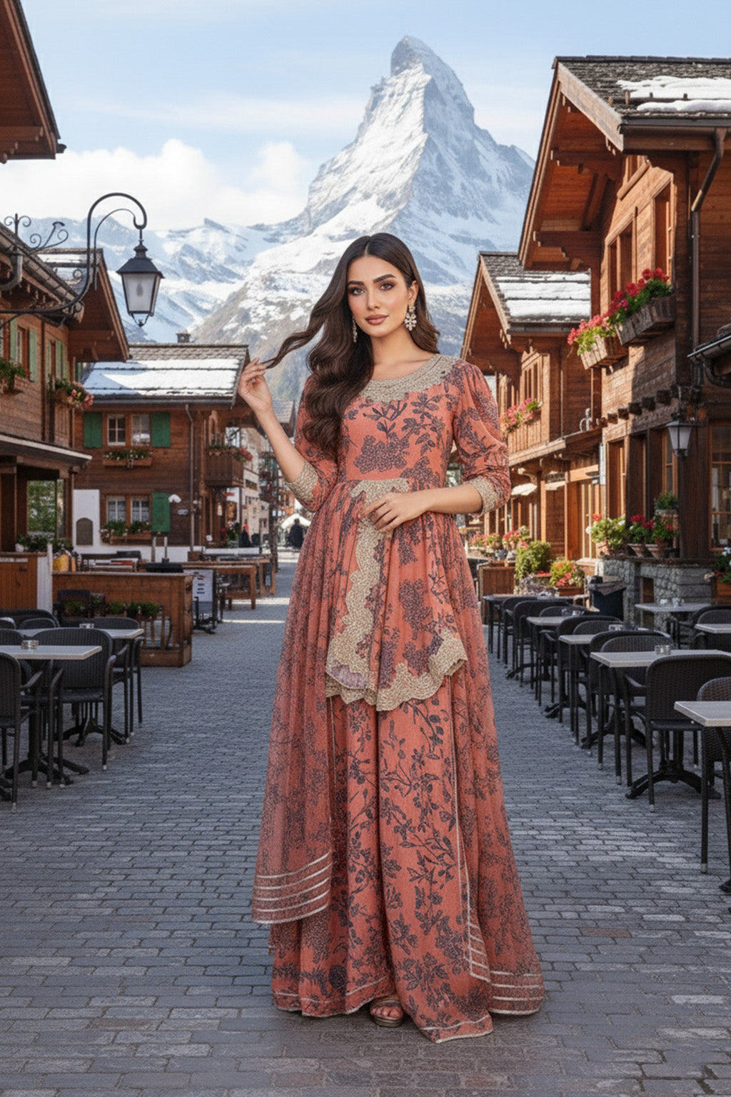 Miya - 3pc Unstitched Luxury