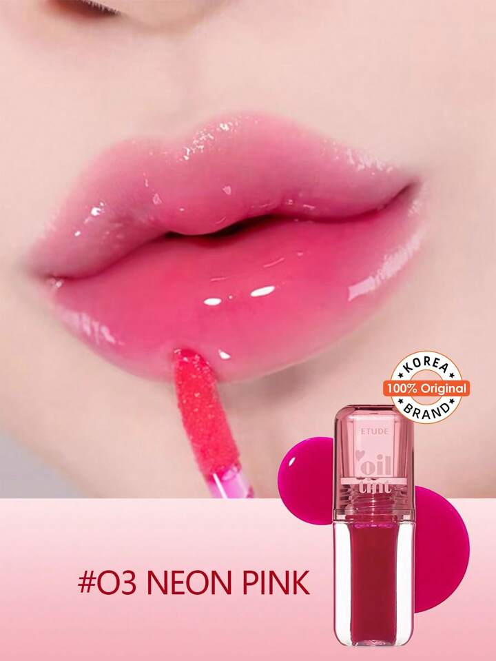 Etude - Dear Darling Oil Tint (#3 Neon Pink)