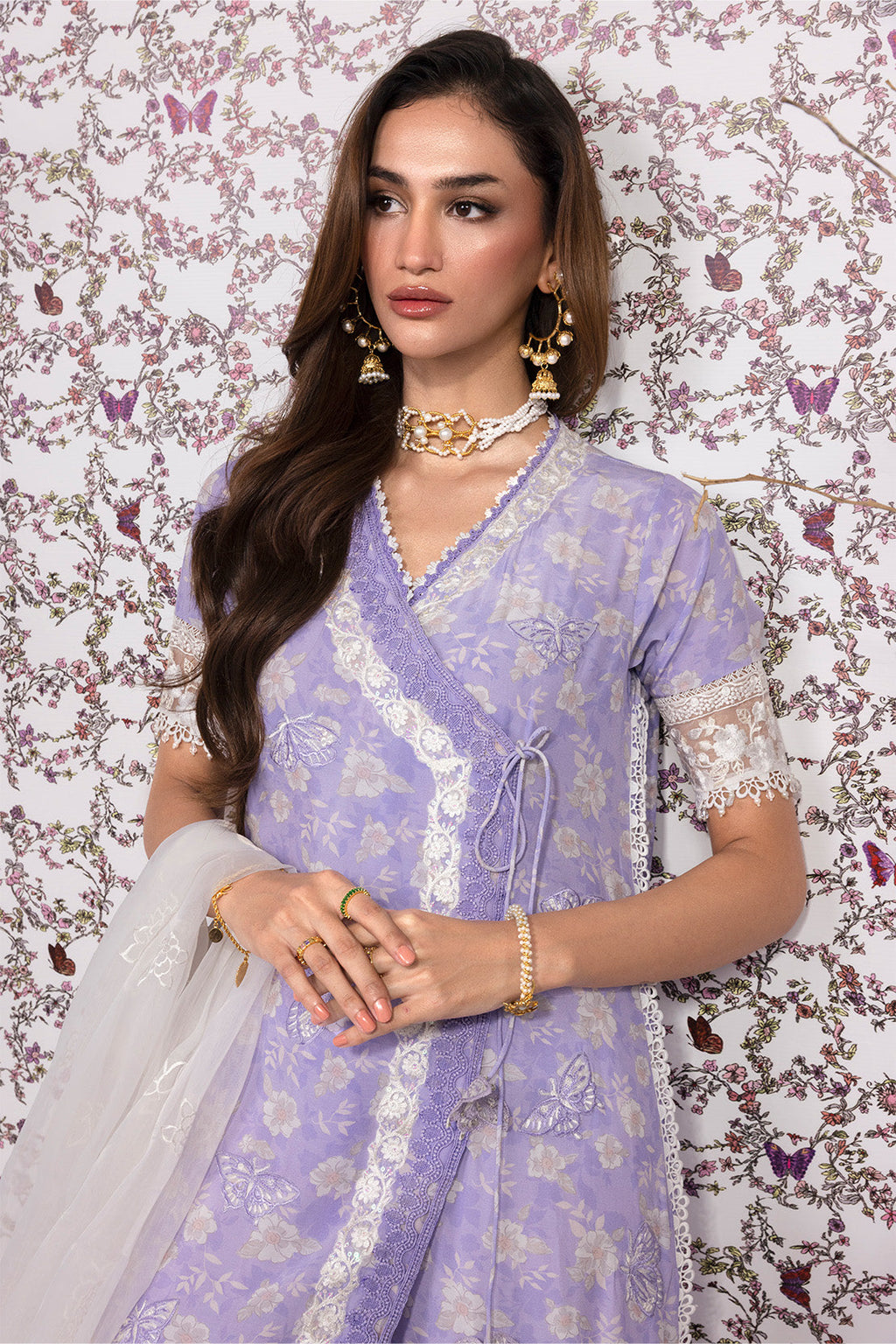LAVENDER LUSH – 3PC GRIP ,LAWN & ORGANZA PRET GRIP/SILK