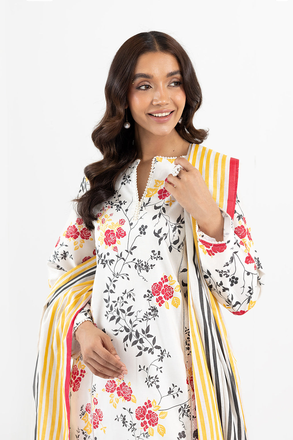 PRINTED - 2 PC LAWN SUIT