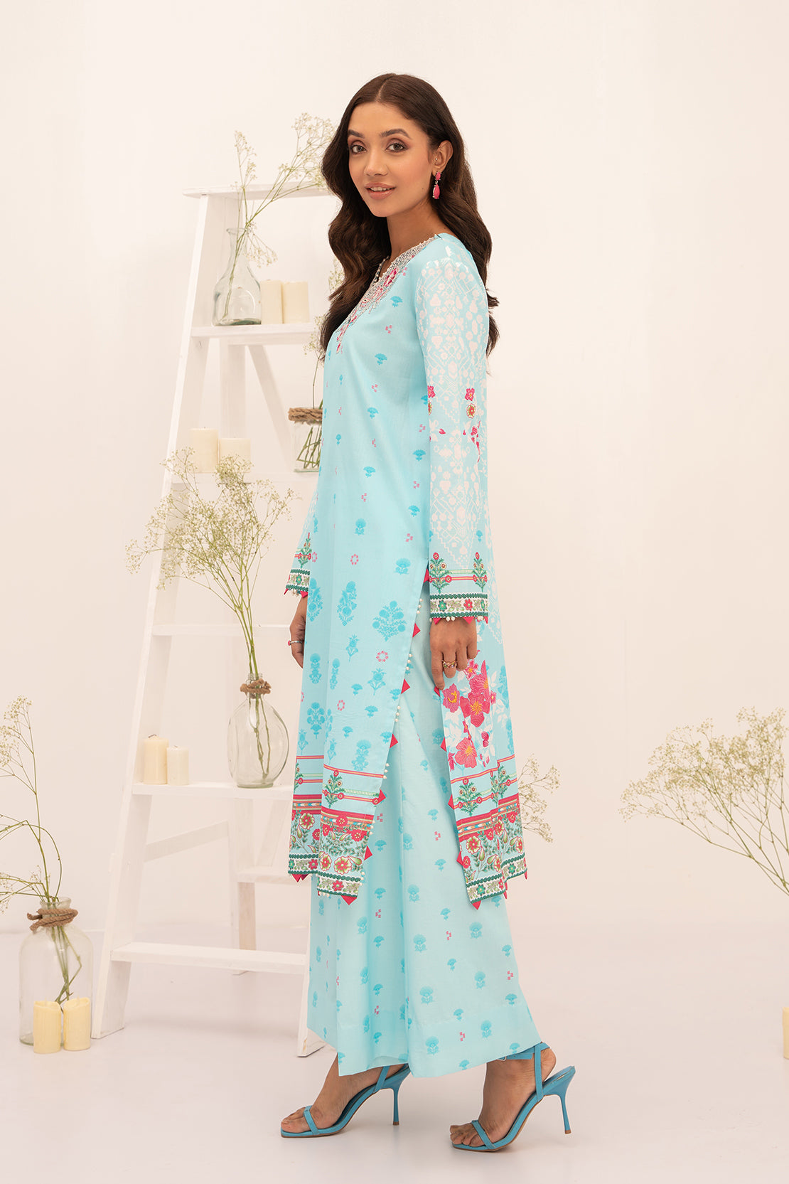 PRINTED - 2 PC LAWN SUIT
