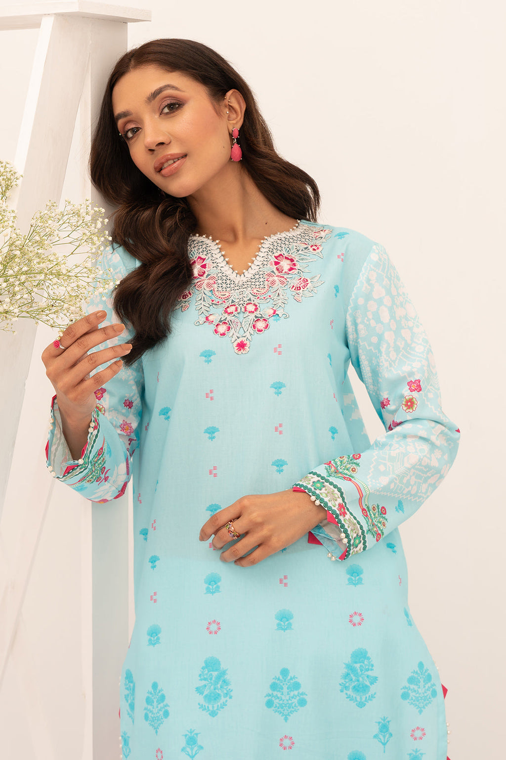 PRINTED - 2 PC LAWN SUIT