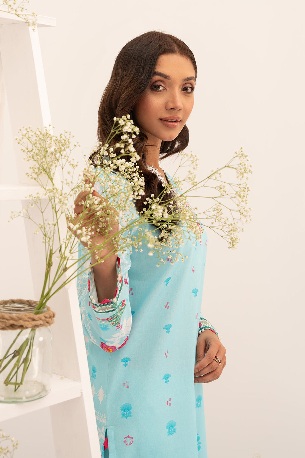 PRINTED - 2 PC LAWN SUIT