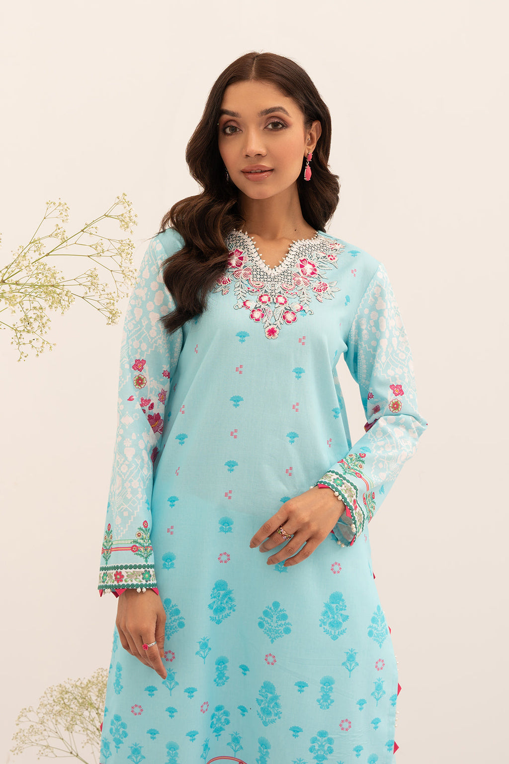 PRINTED - 2 PC LAWN SUIT