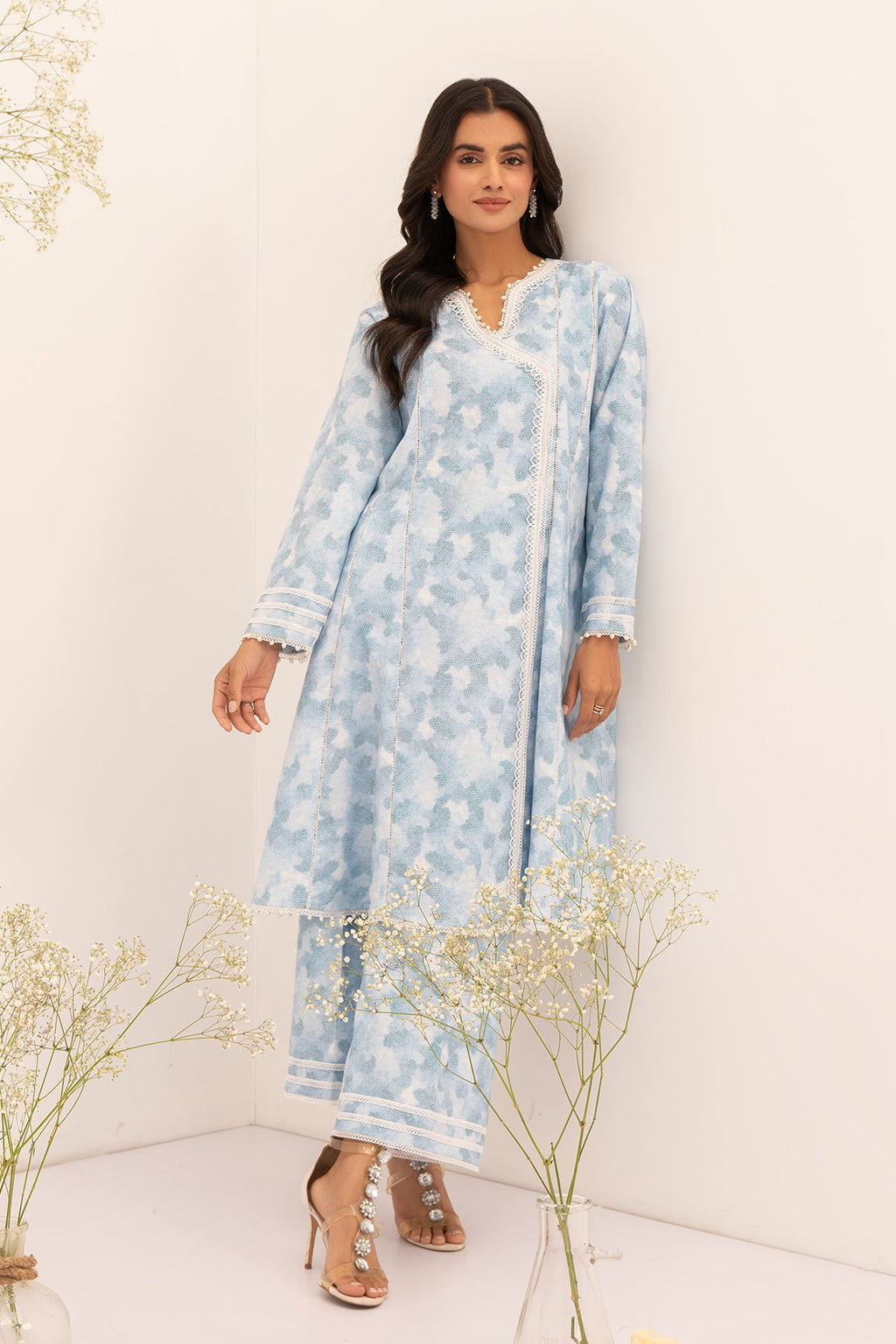 PRINTED - 2 PC LAWN SUIT