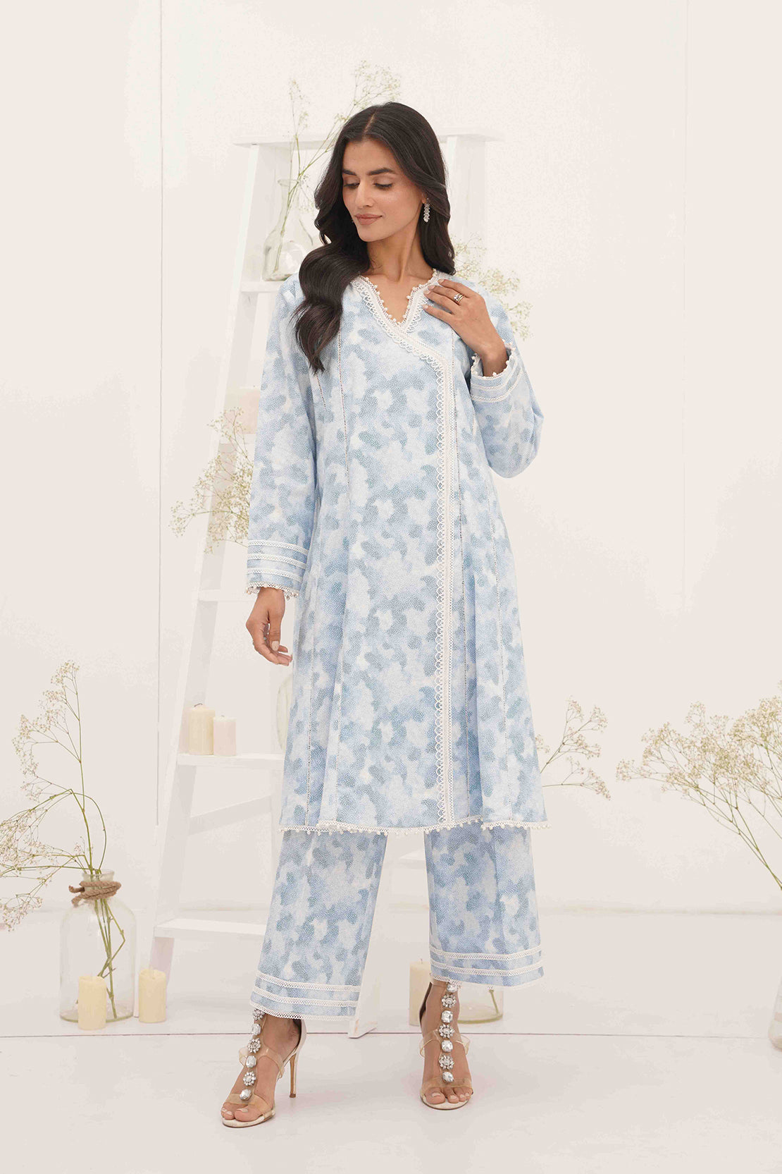PRINTED - 2 PC LAWN SUIT