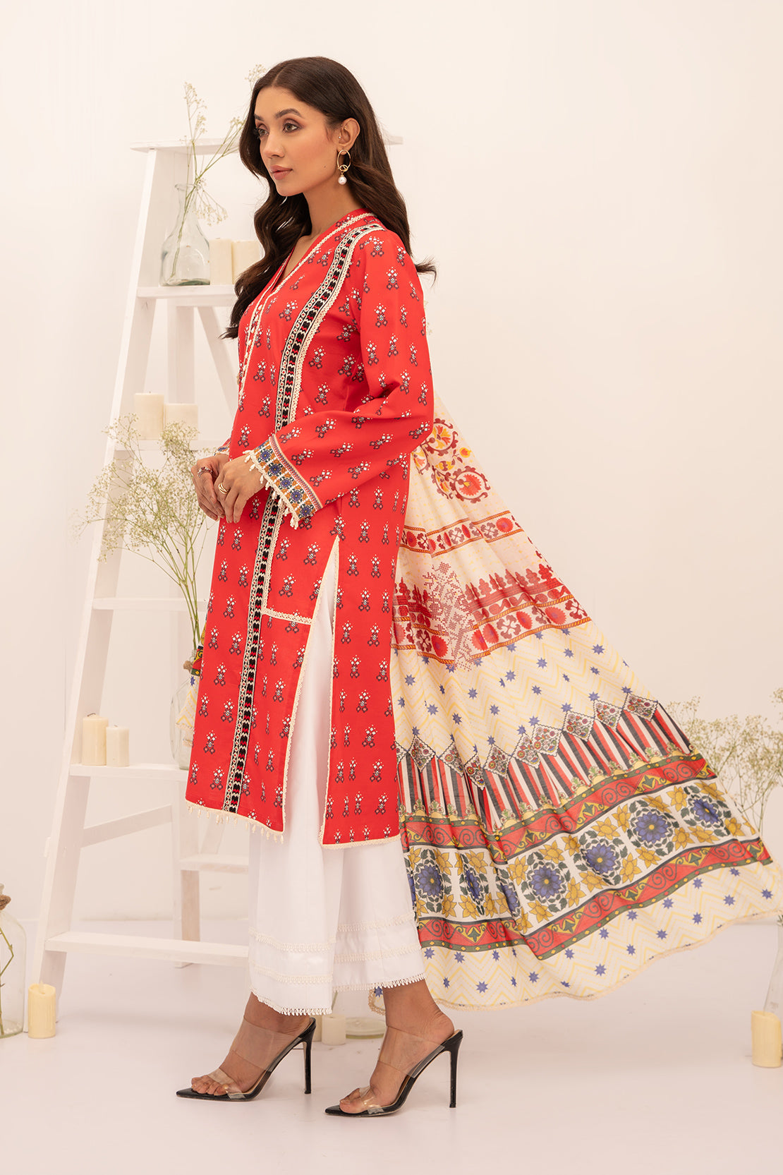 PRINTED - 2 PC LAWN SUIT