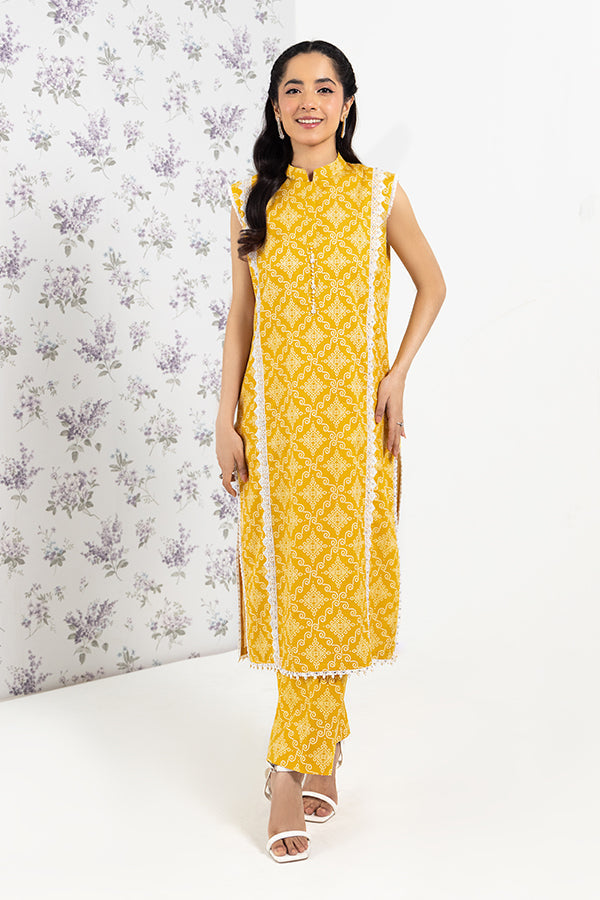 PRINTED - 2 PC LAWN SUIT