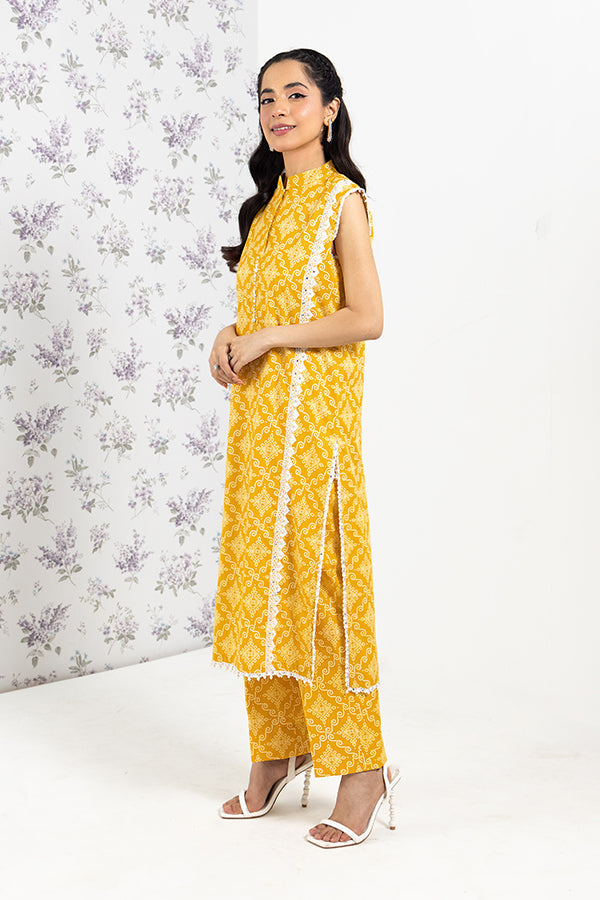 PRINTED - 2 PC LAWN SUIT