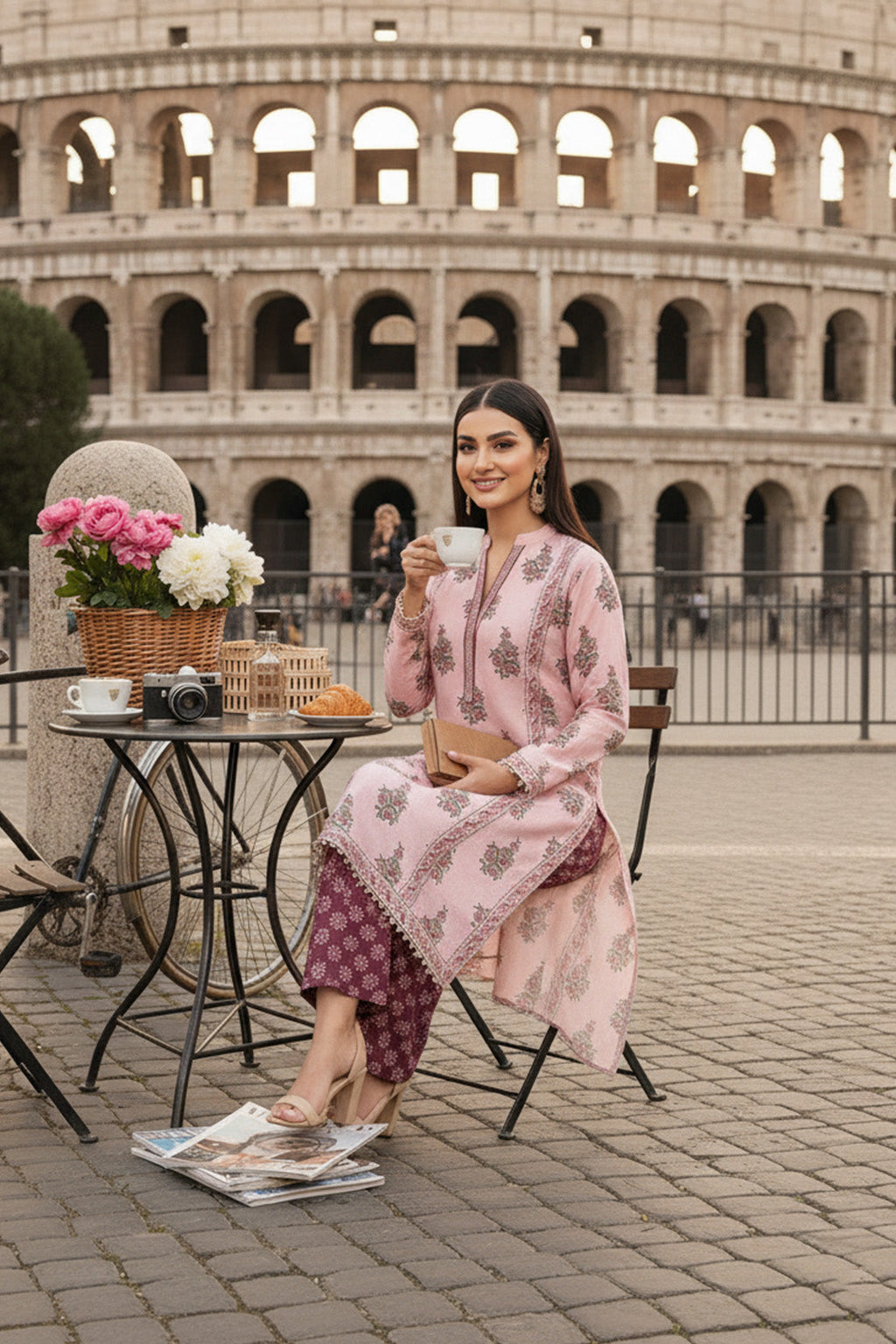 Embroidered - 2 Pc Khaddar Suit
