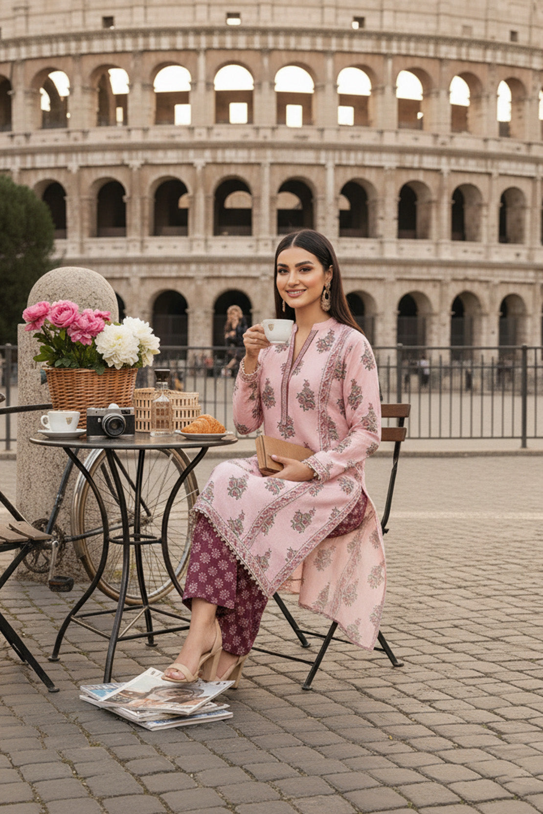 Embroidered - 2 Pc Khaddar Suit