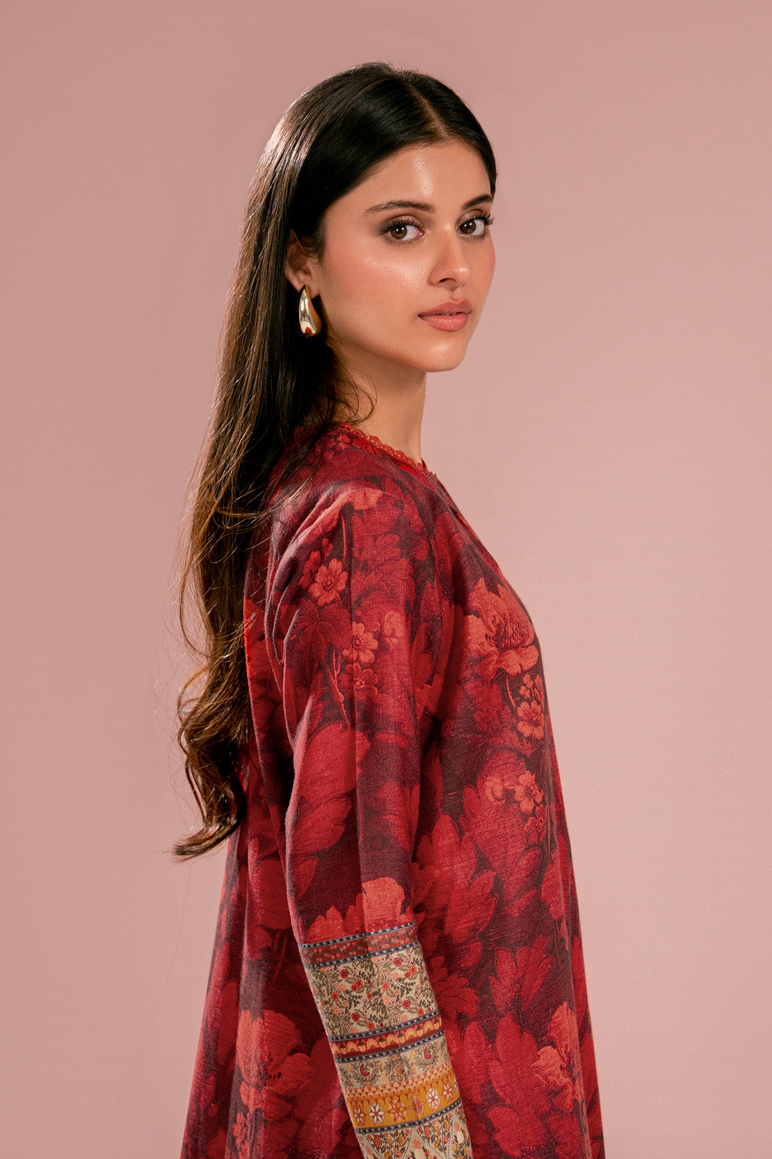 Embroidered - 2 Pc Khaddar Suit