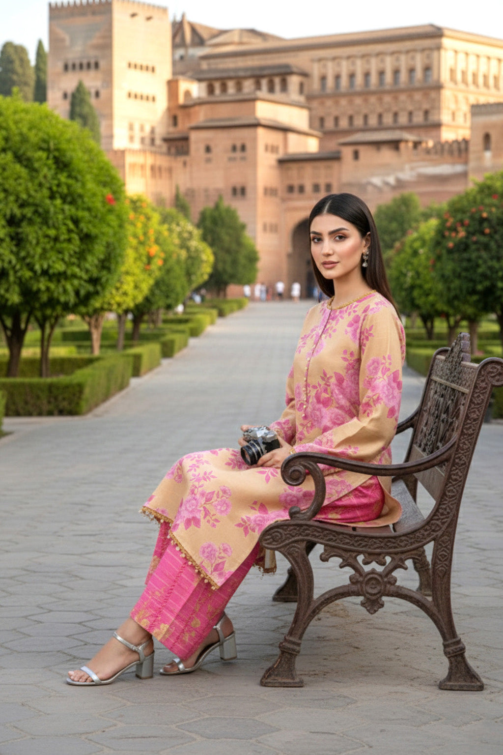 Printed - 2 Pc Khaddar Suit