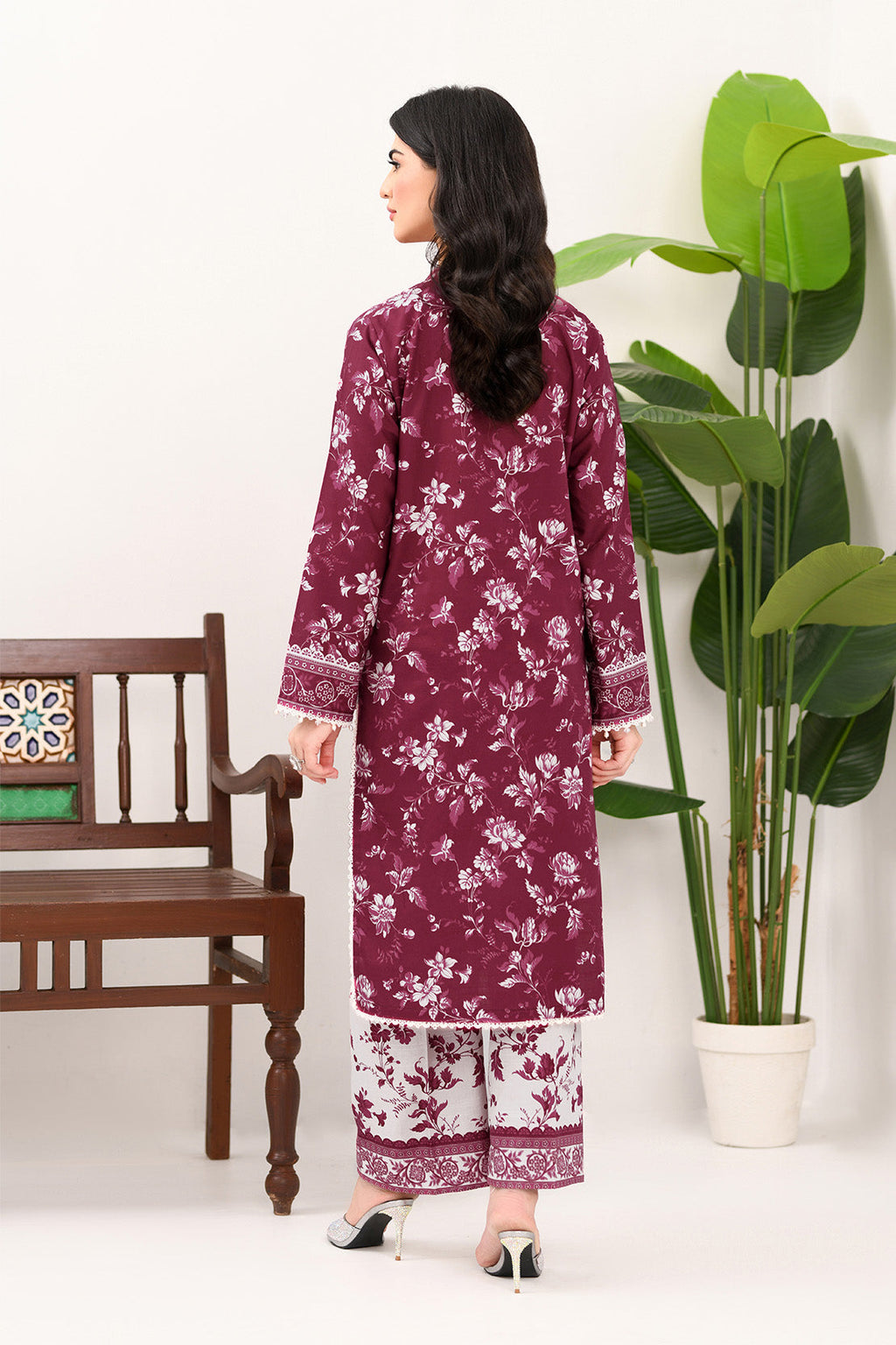 Printed - 2 Pc Khaddar Suit