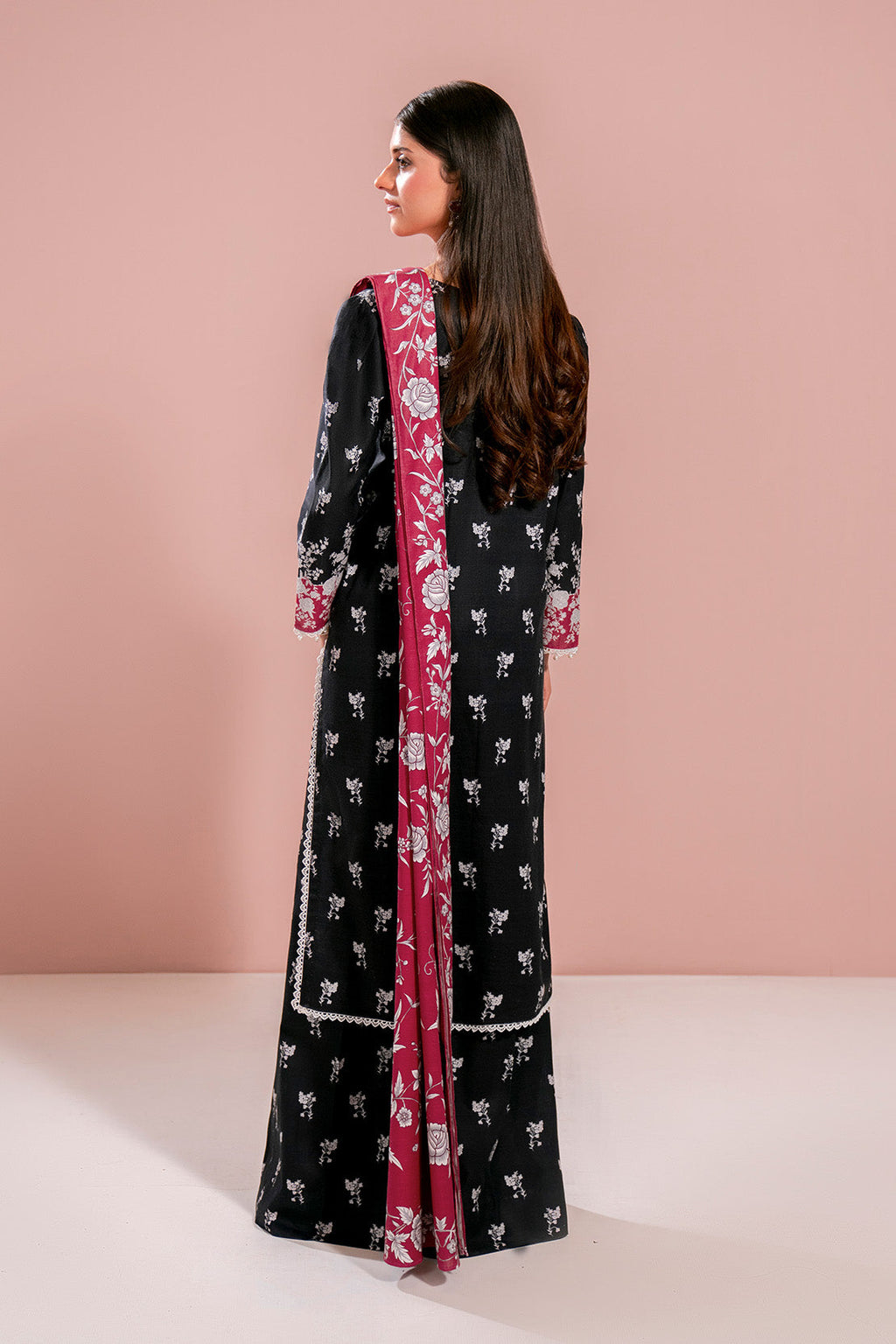 Embroidered - 3 Pc Khaddar Suit