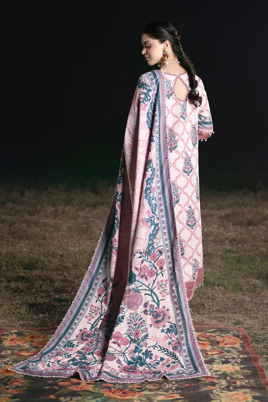 Printed - 3 Pc Khaddar Suit