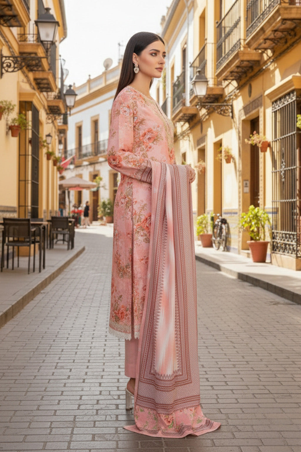 Embroidered - 3 Pc Khaddar Suit