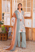 Embroidered - 3 Pc Lawn Suit (Lawn Dupatta)