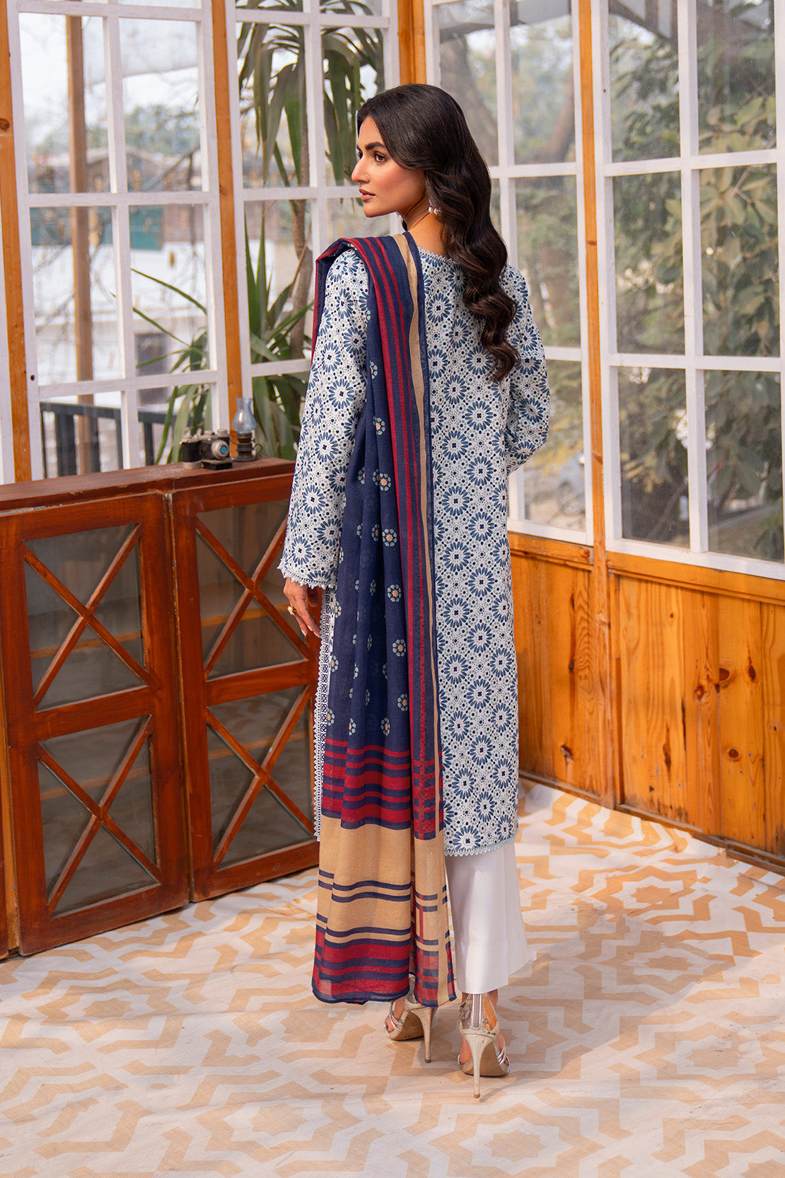 Printed - 3 Pc Lawn Suit (Lawn Dupatta)