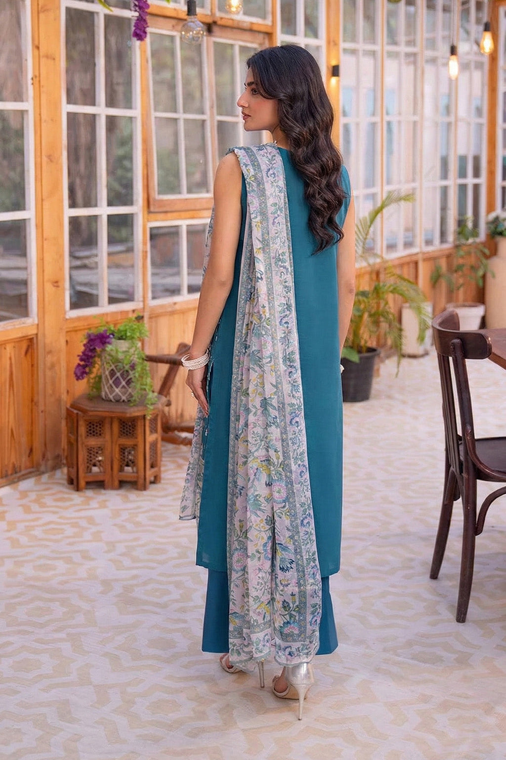 Printed - 1 Pc Chiffon Dupatta