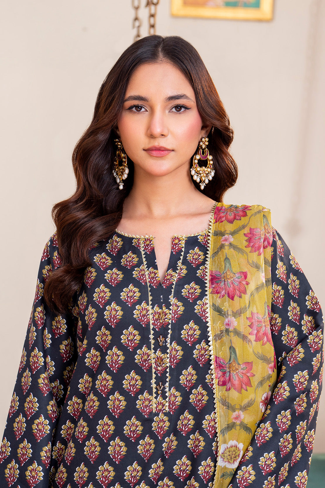 Printed - 3 Pc Lawn Suit (Chiffon Dupatta)