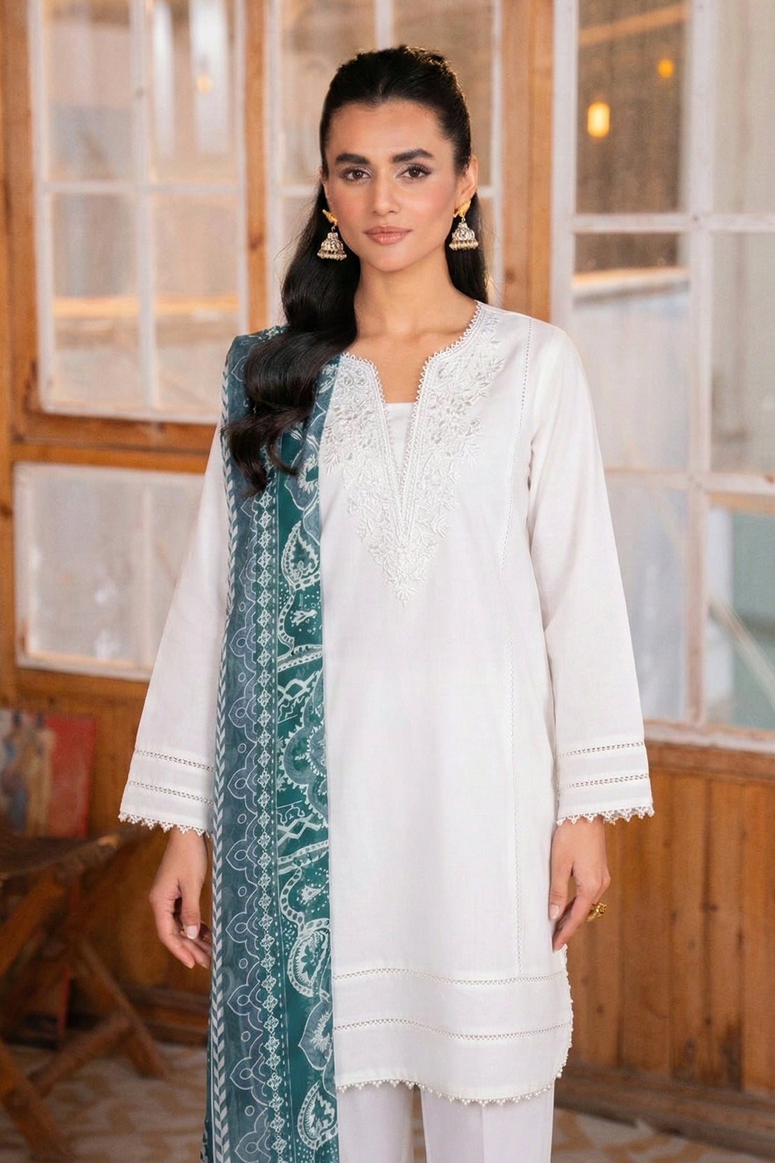 Printed - 1 Pc Chiffon Dupatta