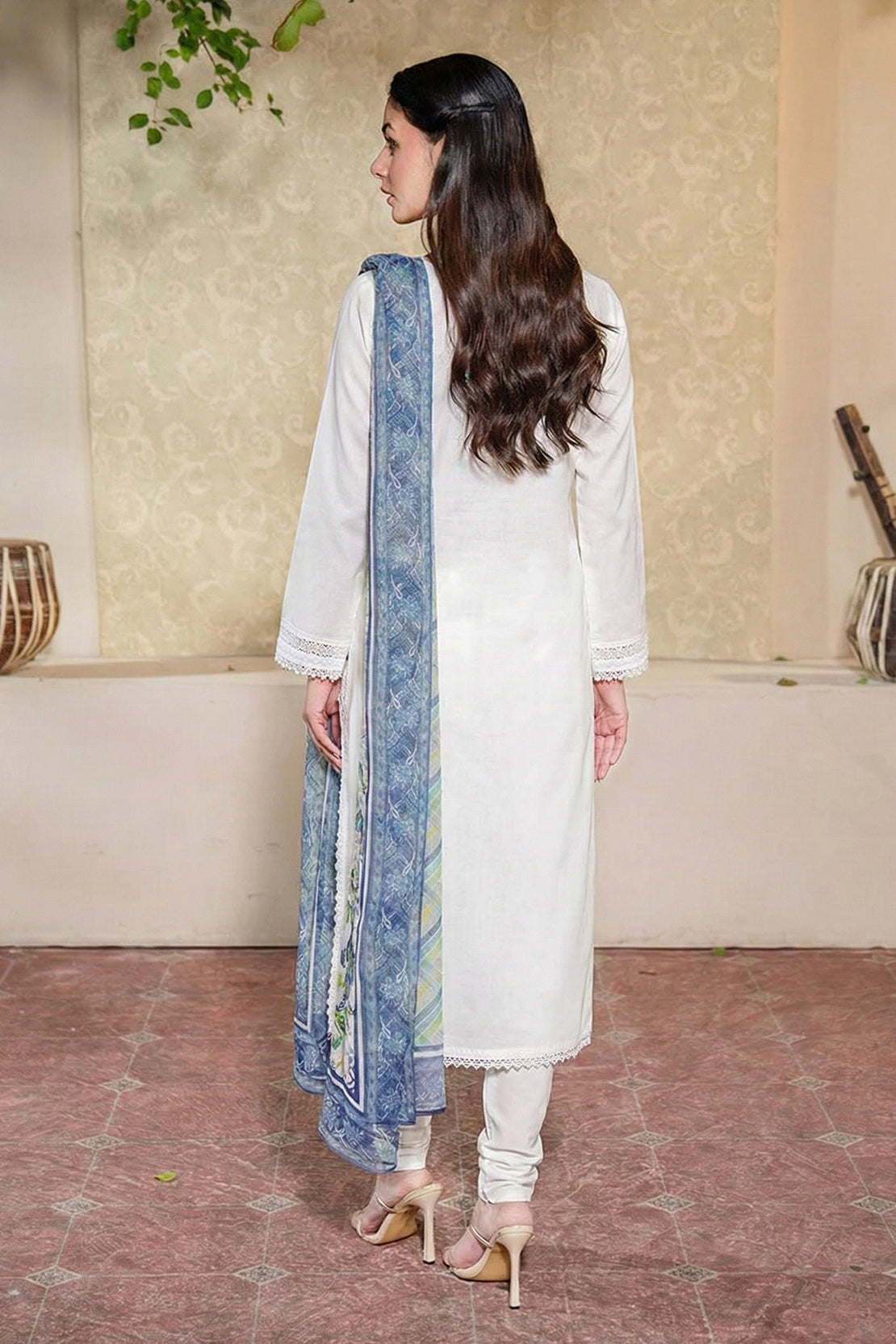 Printed - 1 Pc Chiffon Dupatta