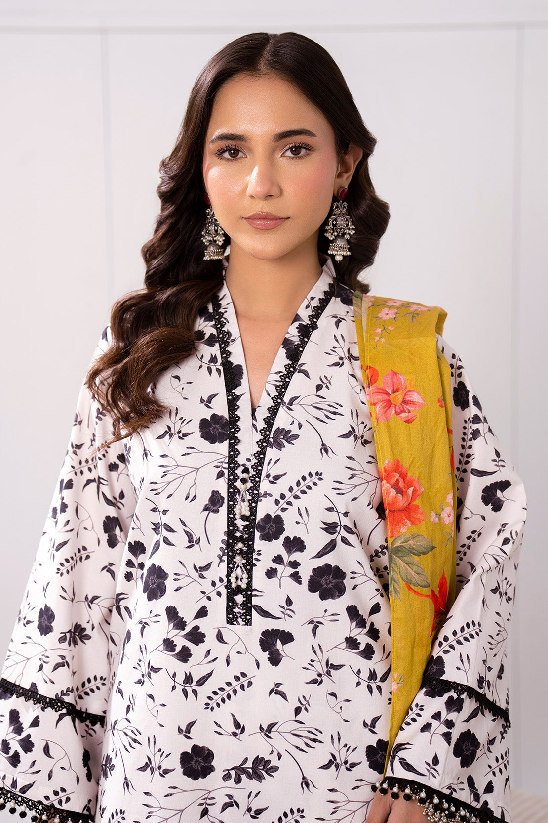 Printed - 3 Pc Lawn Suit (Lawn Dupatta)