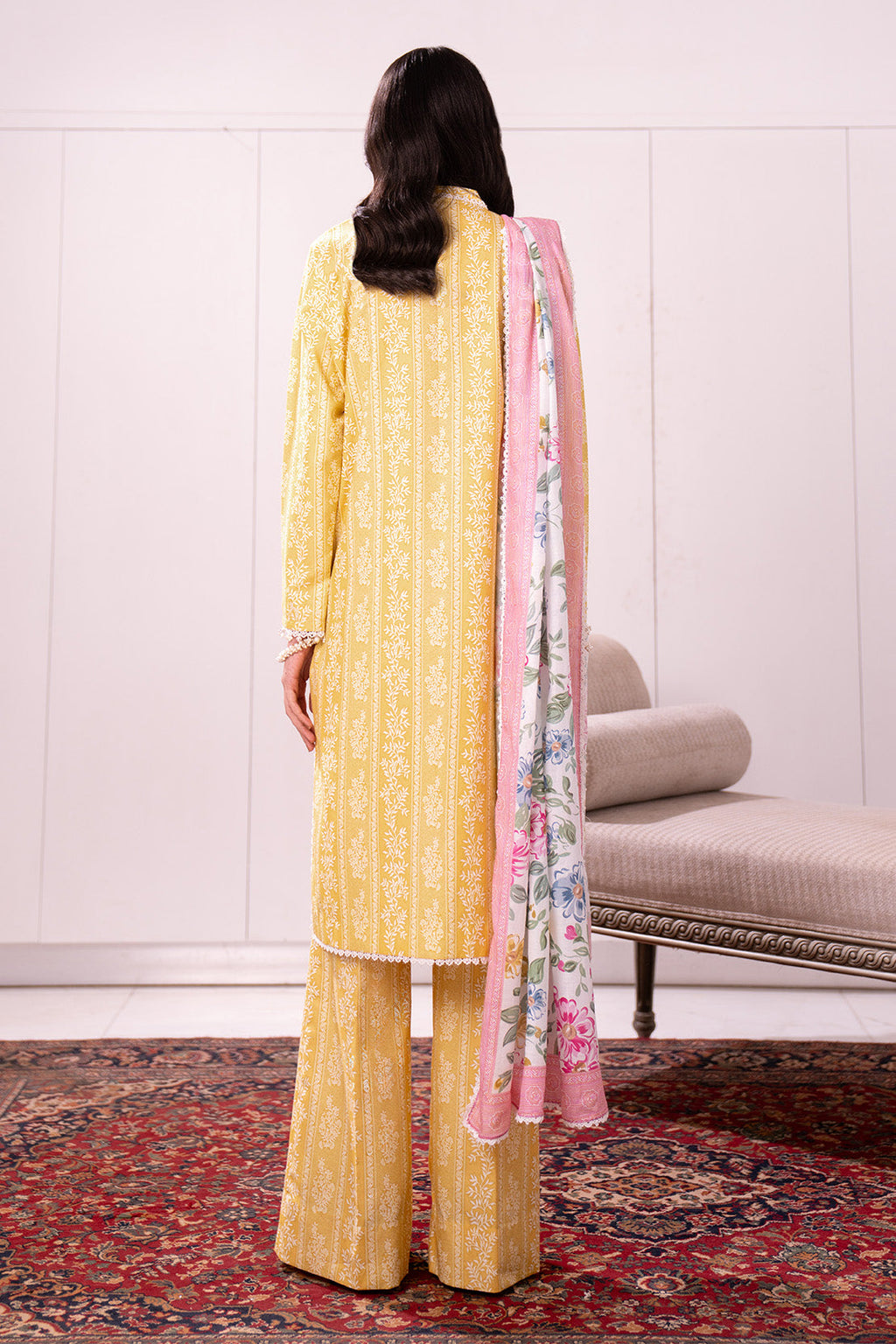 Printed - 3 Pc Lawn Suit (Lawn Dupatta)