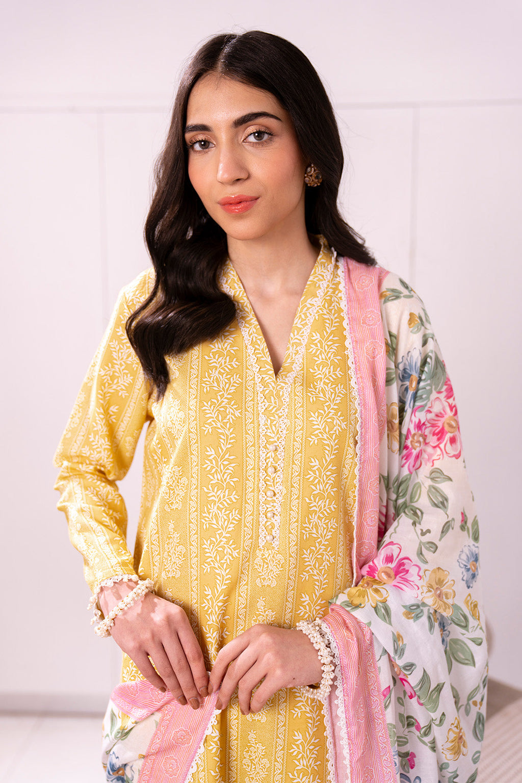 Printed - 3 Pc Lawn Suit (Lawn Dupatta)