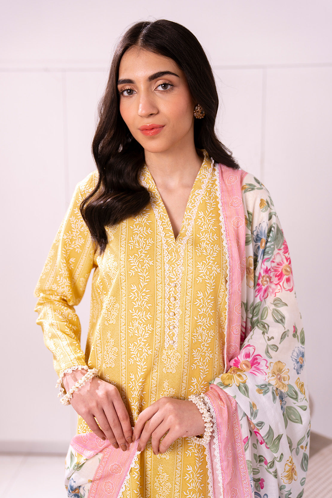 Printed - 3 Pc Lawn Suit (Lawn Dupatta)