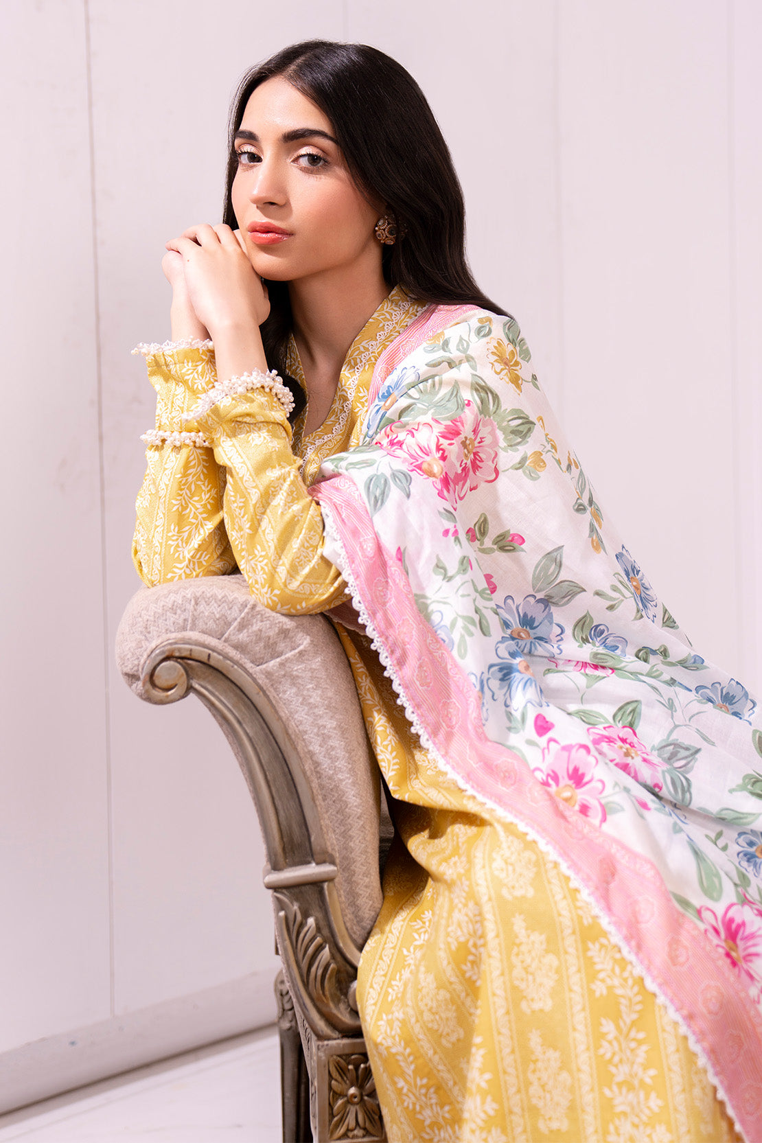 Printed - 3 Pc Lawn Suit (Lawn Dupatta)