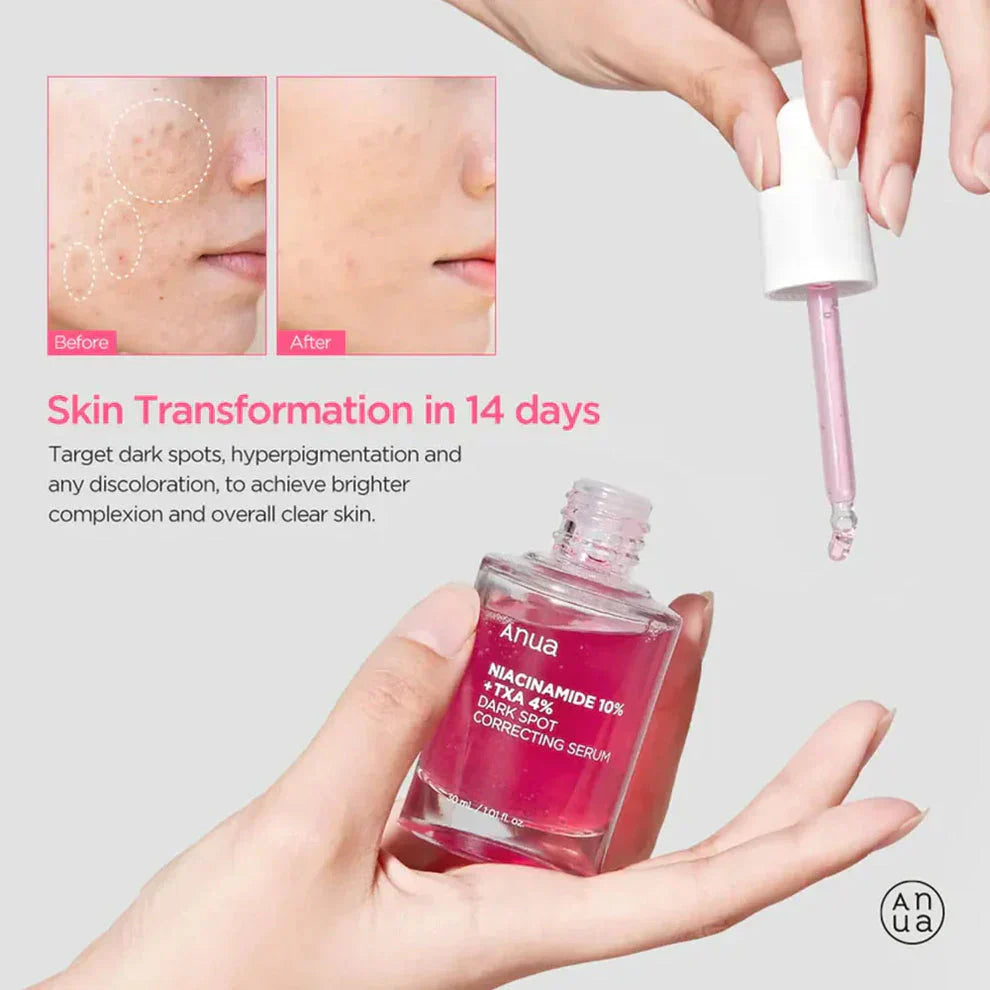 Anua – Niacinamide 10% + TXA 4% Serum 30ml