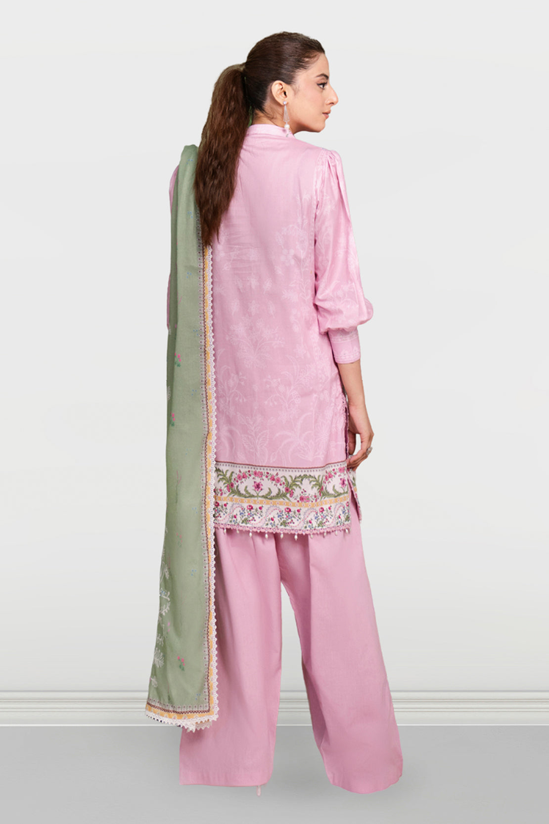 Printed - 3 Pc Cambric Suit