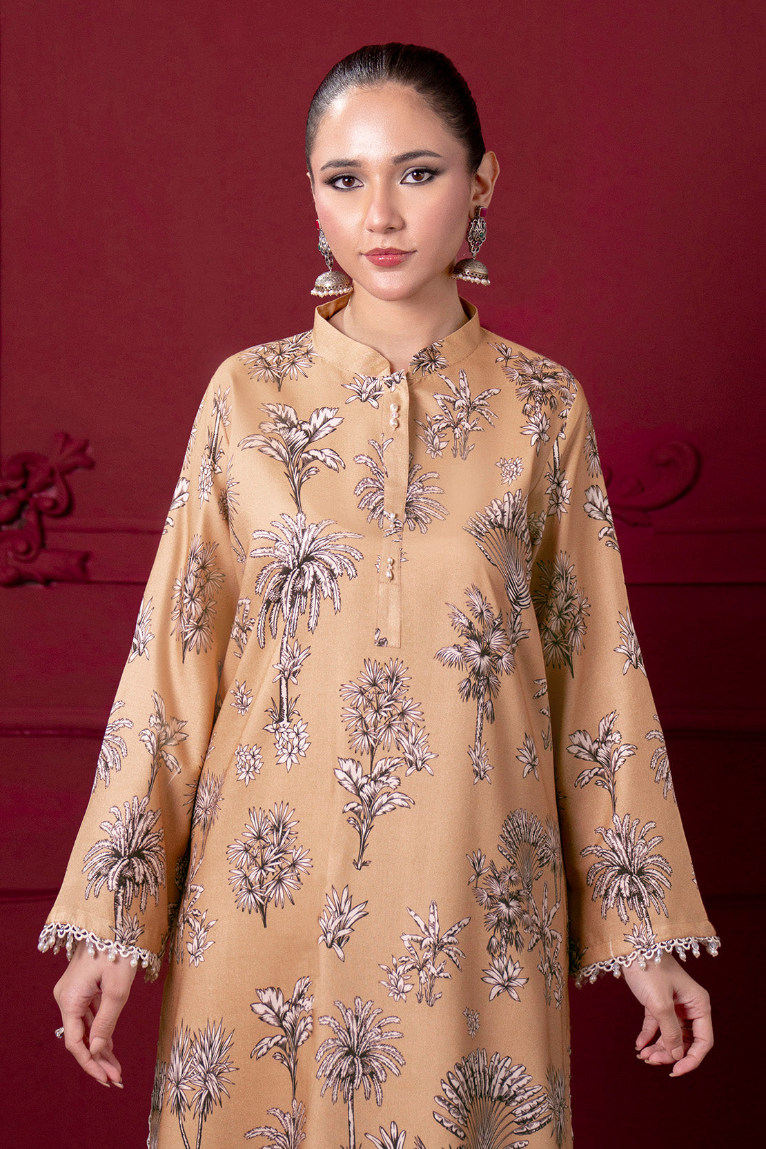 Printed - 2 Pc Linen Suit
