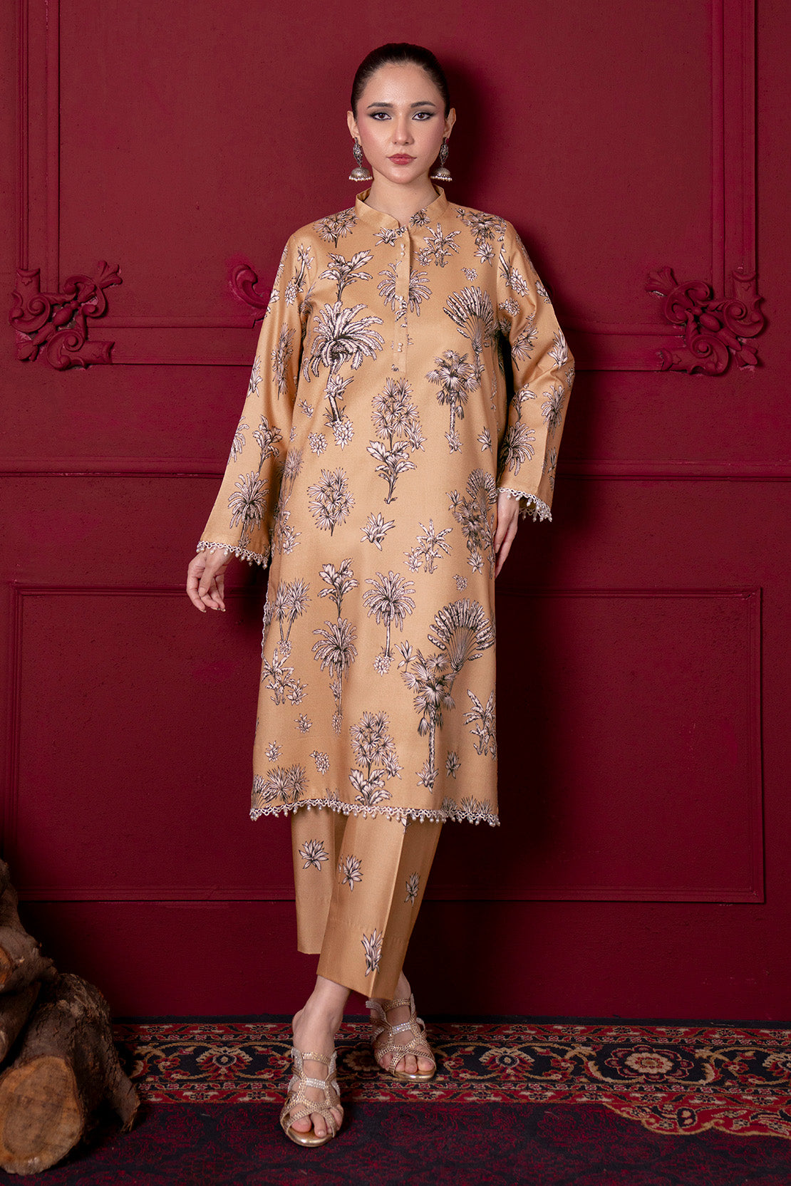 Printed - 2 Pc Linen Suit