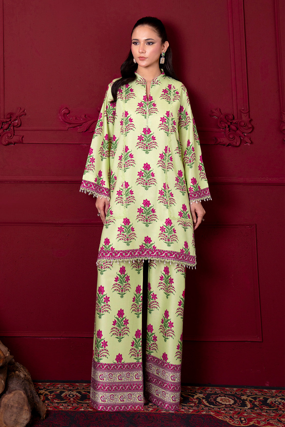Printed - 2 Pc Linen Suit