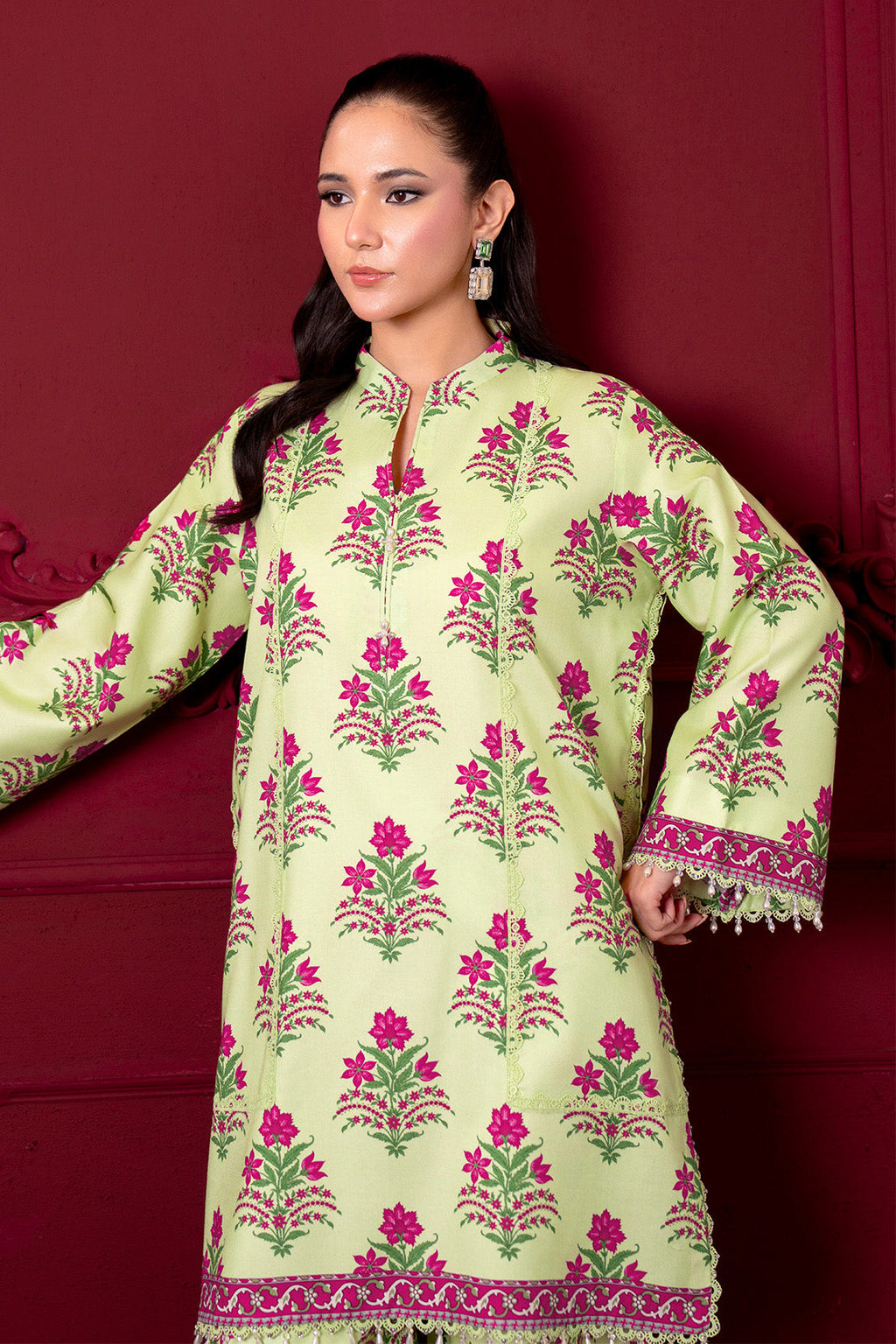 Printed - 2 Pc Linen Suit