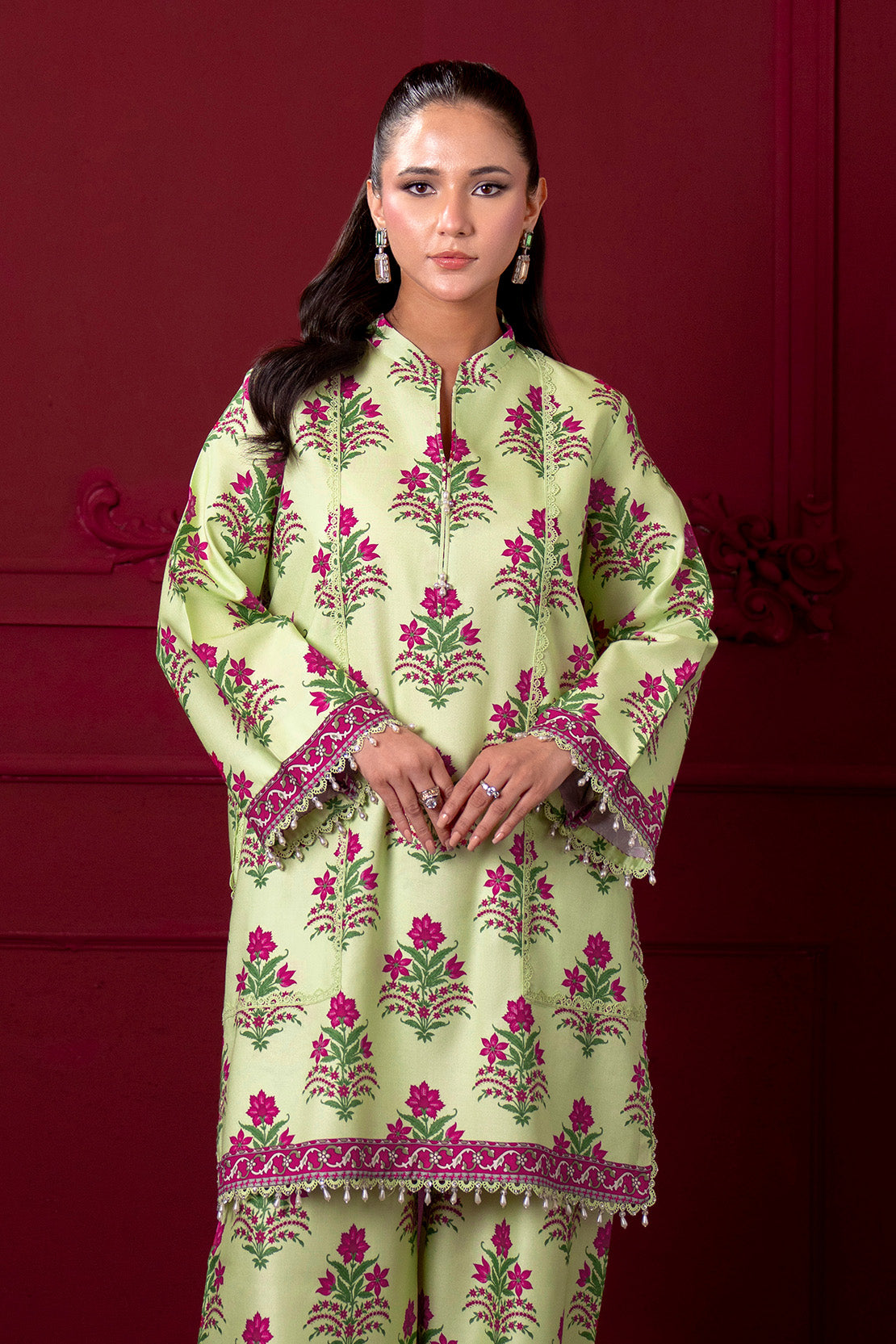 Printed - 2 Pc Linen Suit