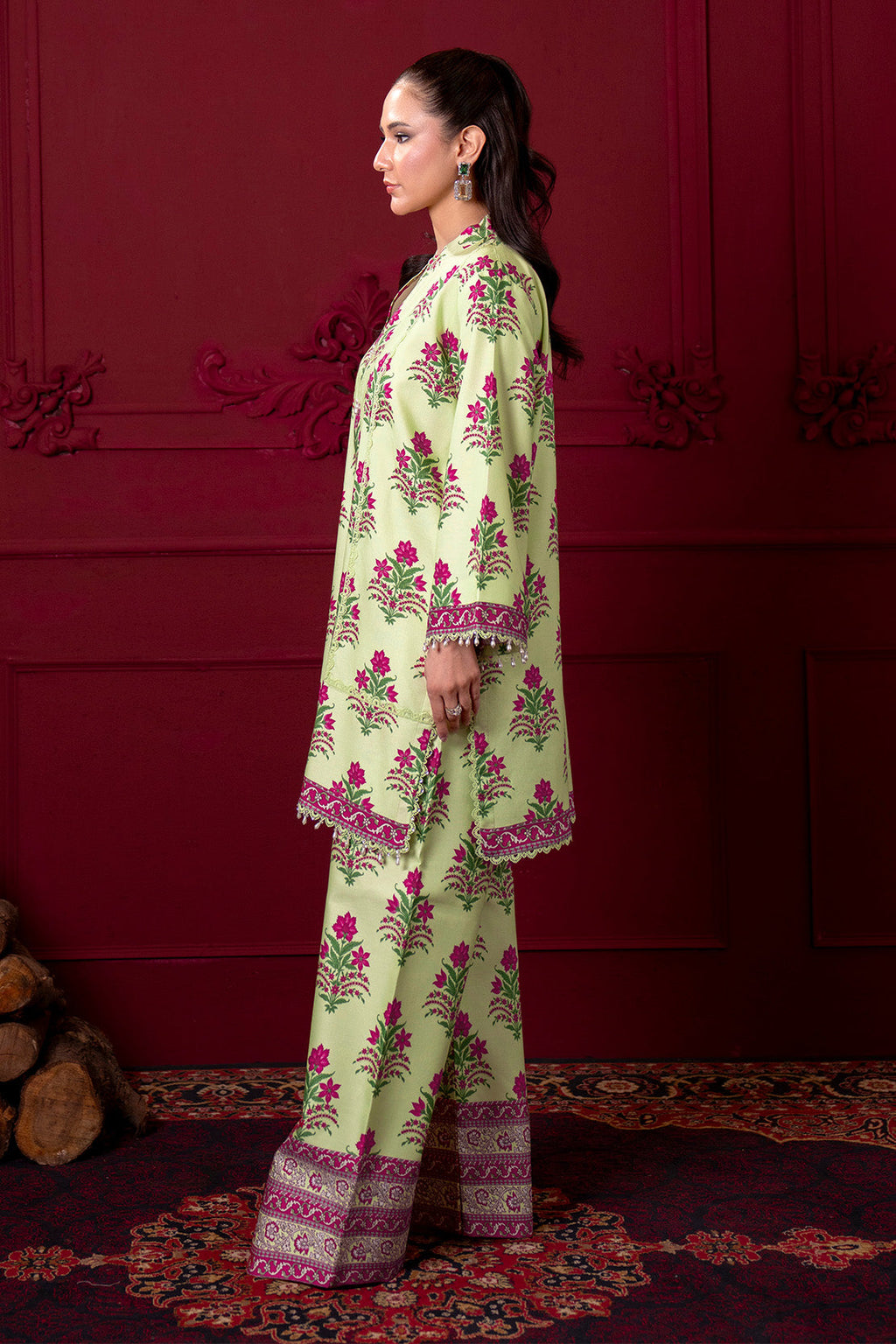 Printed - 2 Pc Linen Suit