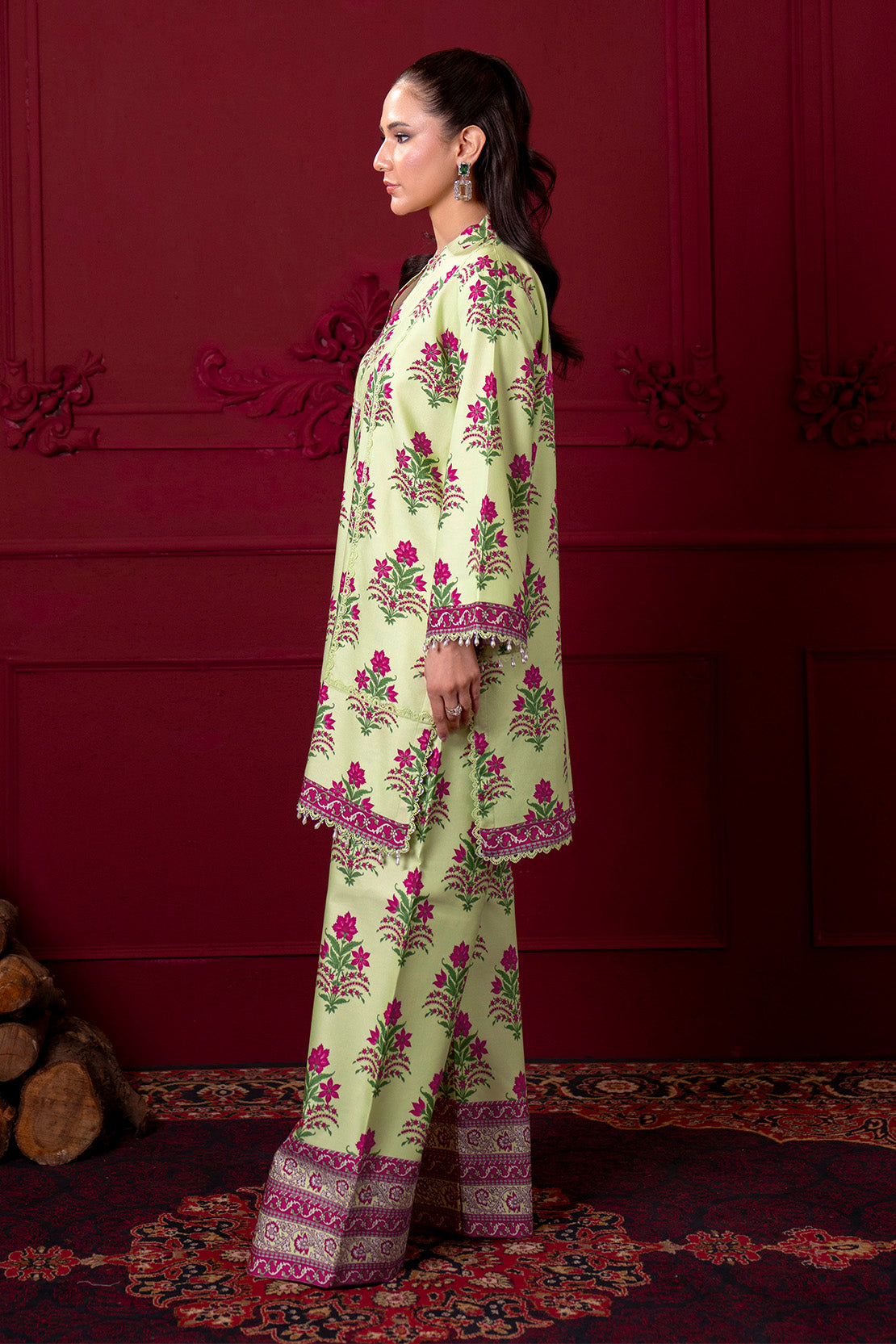 Printed - 2 Pc Linen Suit