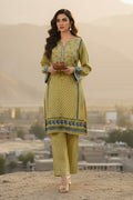 Printed - 2 Pc Karandi Suit