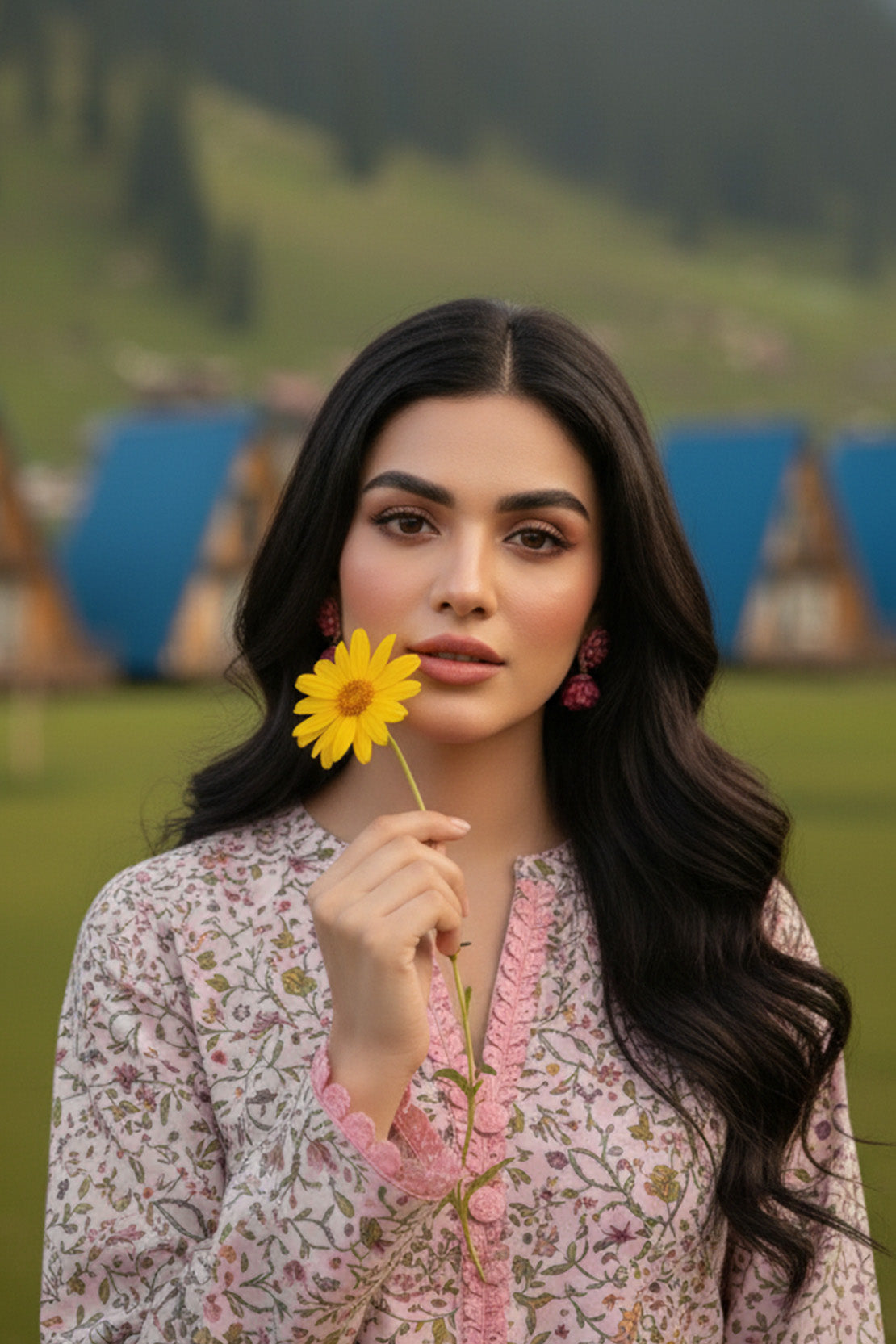 Printed - 2 Pc Karandi Suit