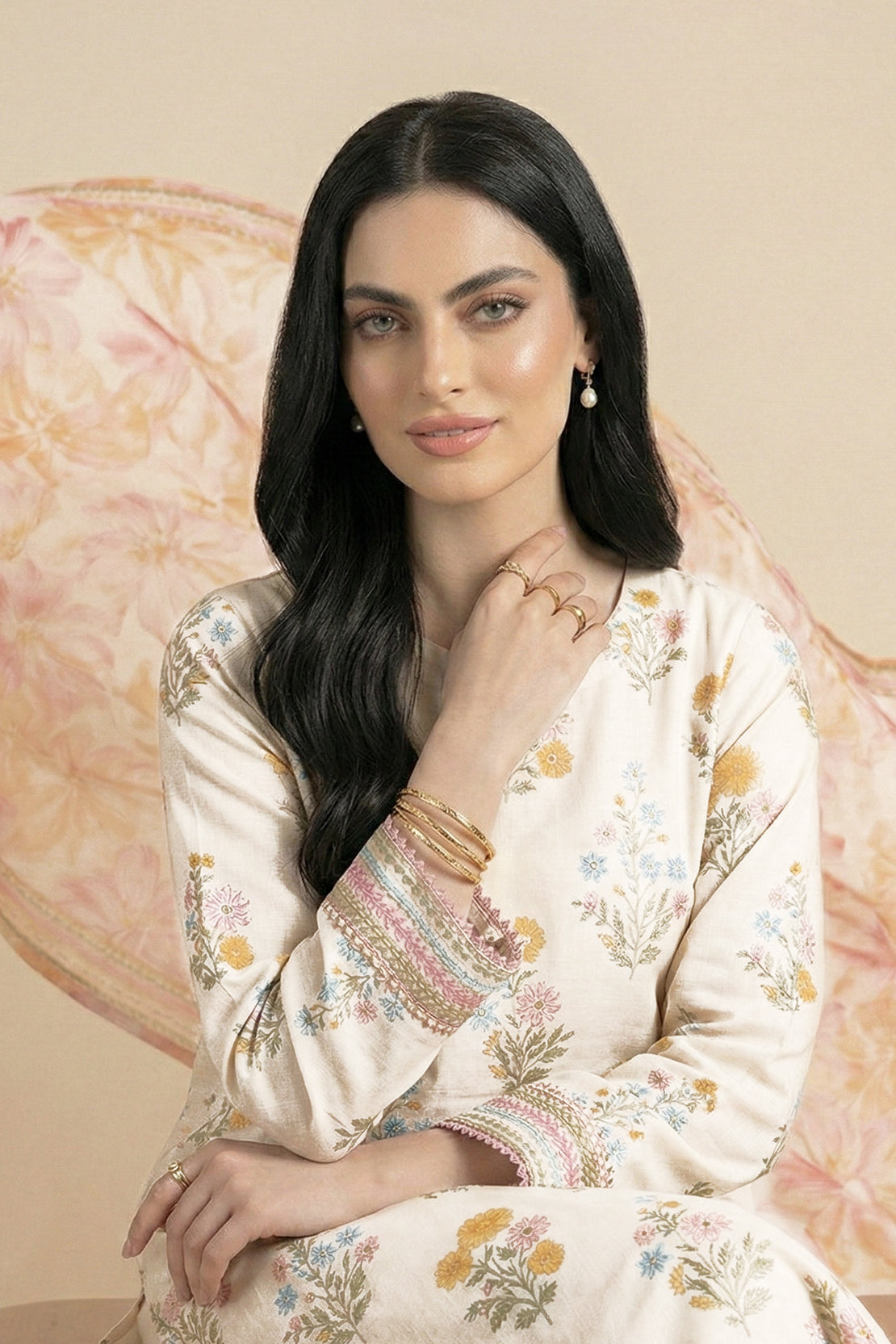 Embroidered - 2 Pc Lawn Suit (Shirt & Dupatta)
