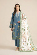 Embroidered - 2 Pc Lawn Suit (Shirt & Dupatta)