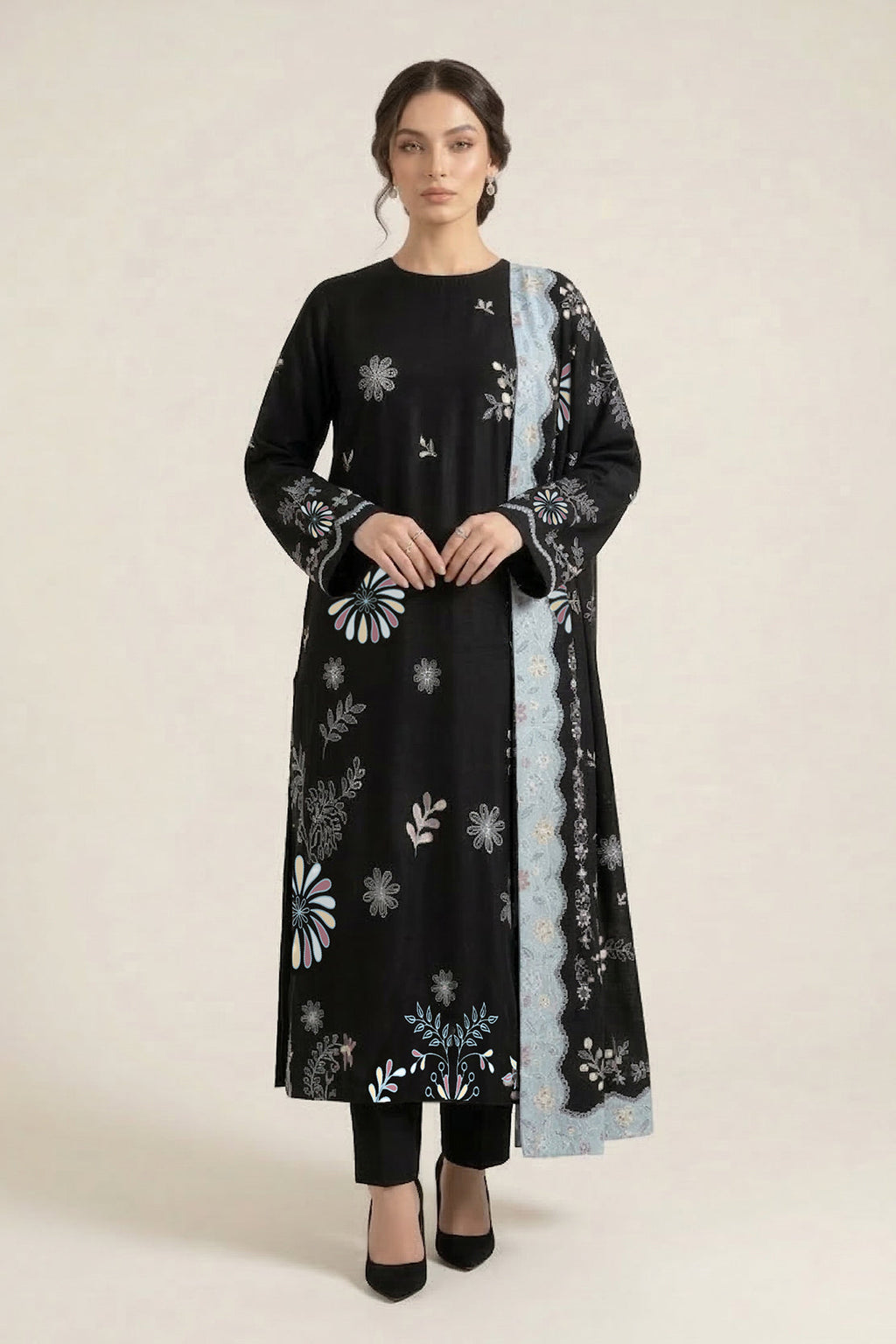 Printed - 2 Pc Lawn Suit (Shirt & Dupatta)