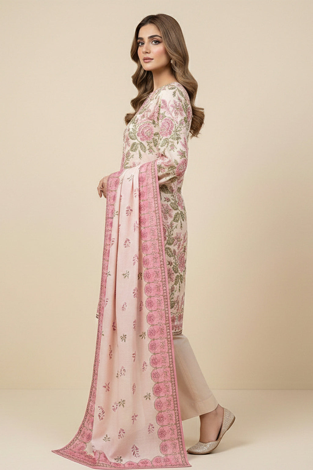 Printed - 2 Pc Lawn Suit (Shirt & Dupatta)