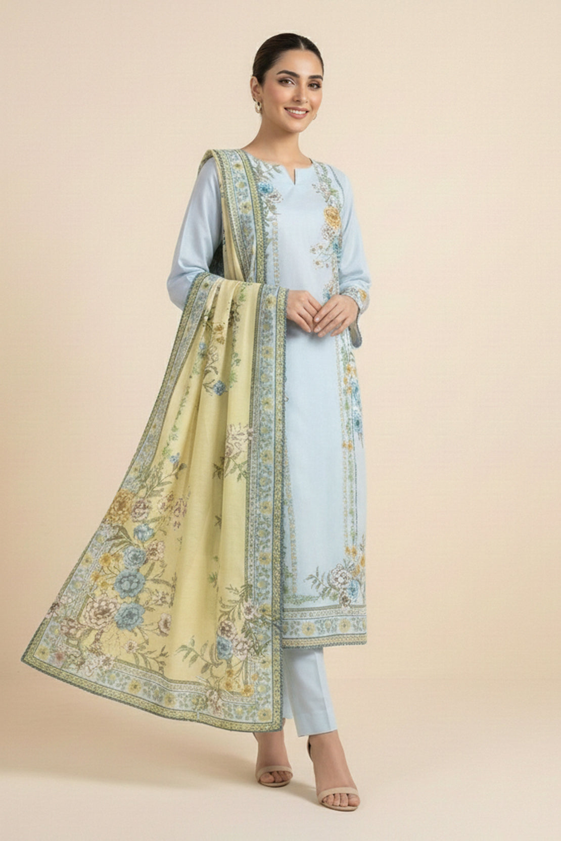 Printed - 2 Pc Lawn Suit (Shirt & Dupatta)