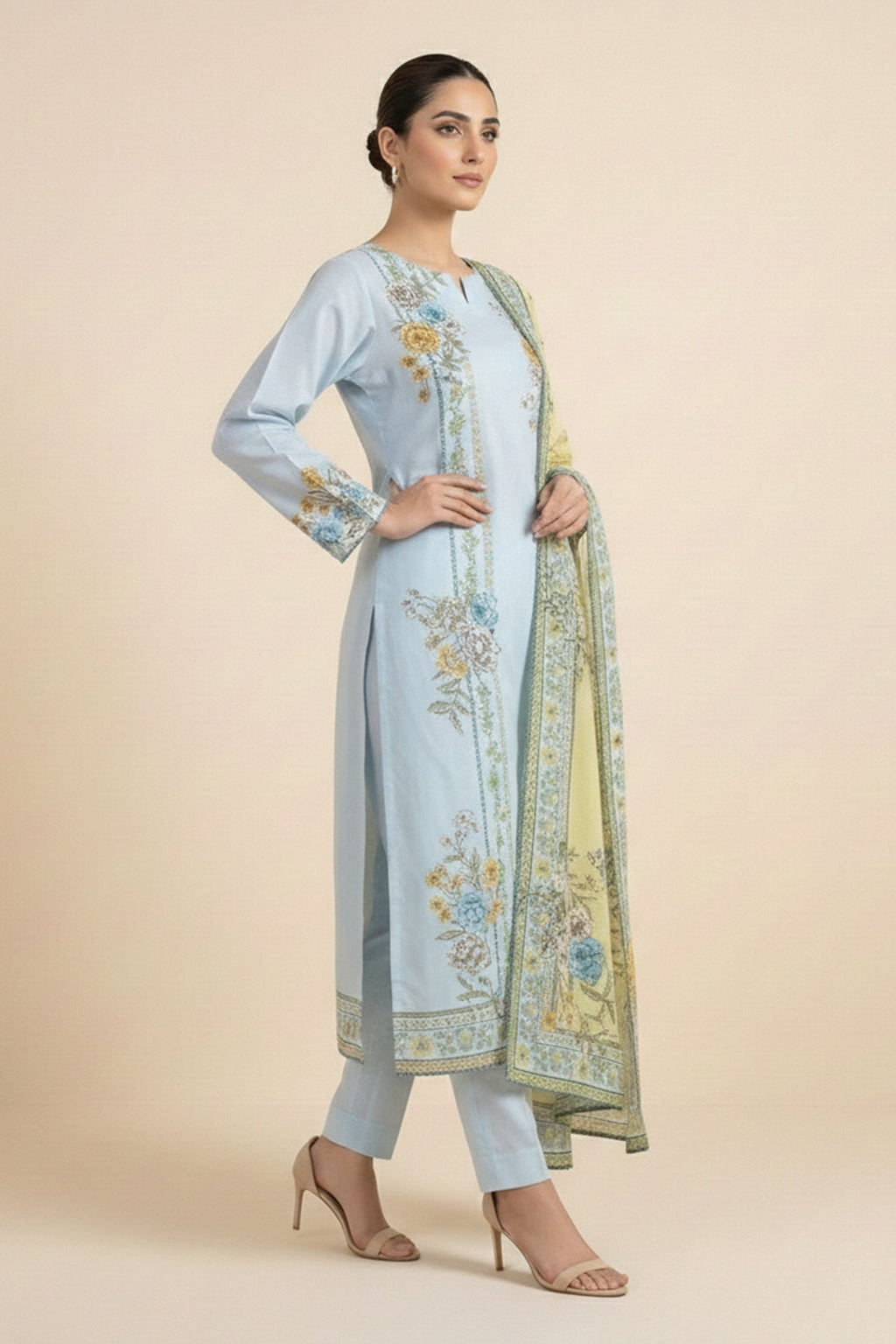 Printed - 2 Pc Lawn Suit (Shirt & Dupatta)